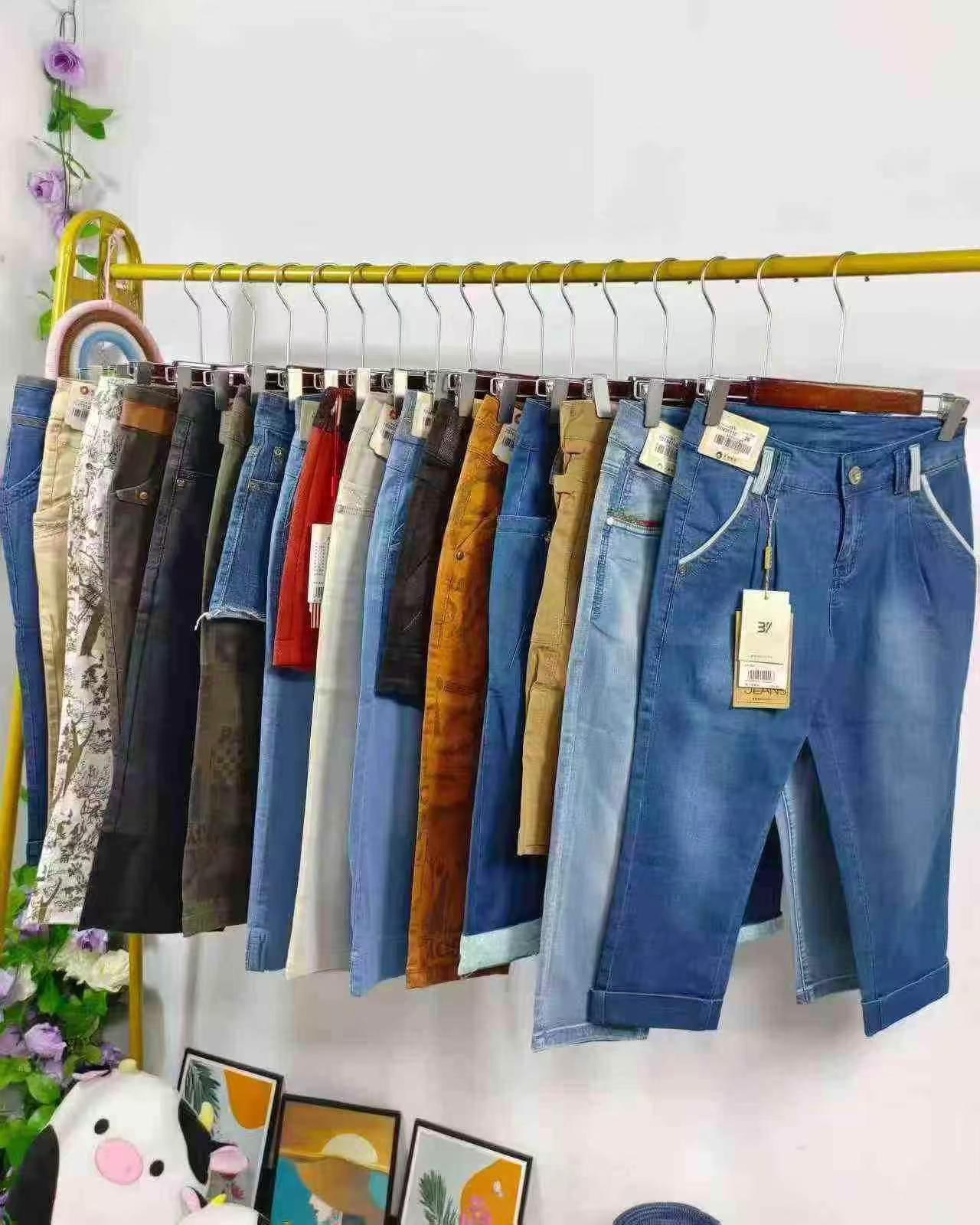 5000 Pieces Denim Jean Shorts, Individual Packing, Sizes 25-36 Clearance - Image 2