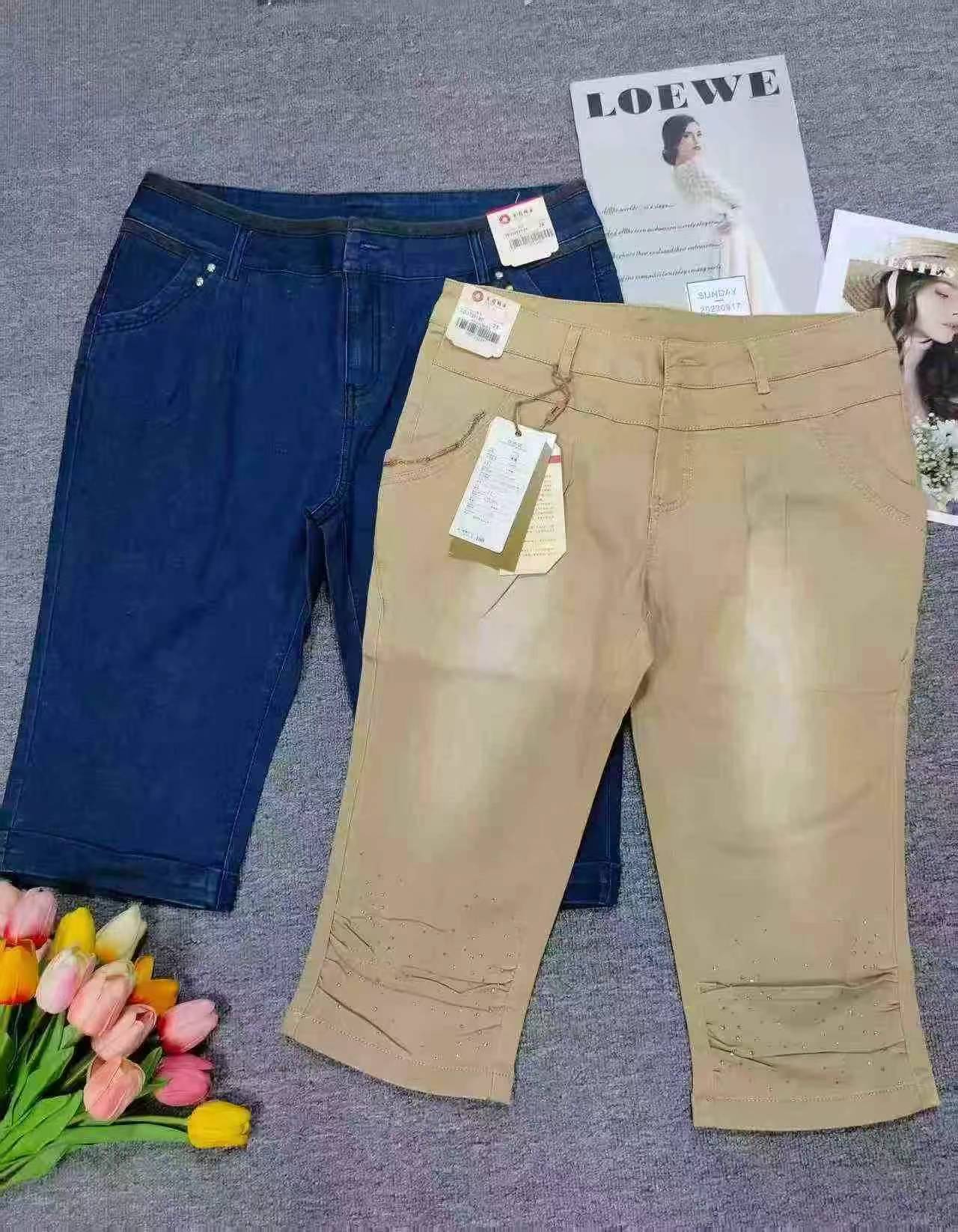 5000 Pieces Denim Jean Shorts, Individual Packing, Sizes 25-36 Clearance - Image 5