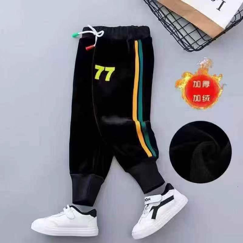 About 5000 Pieces Autumn Winter Kids Fleece Sweatpants - Image 2