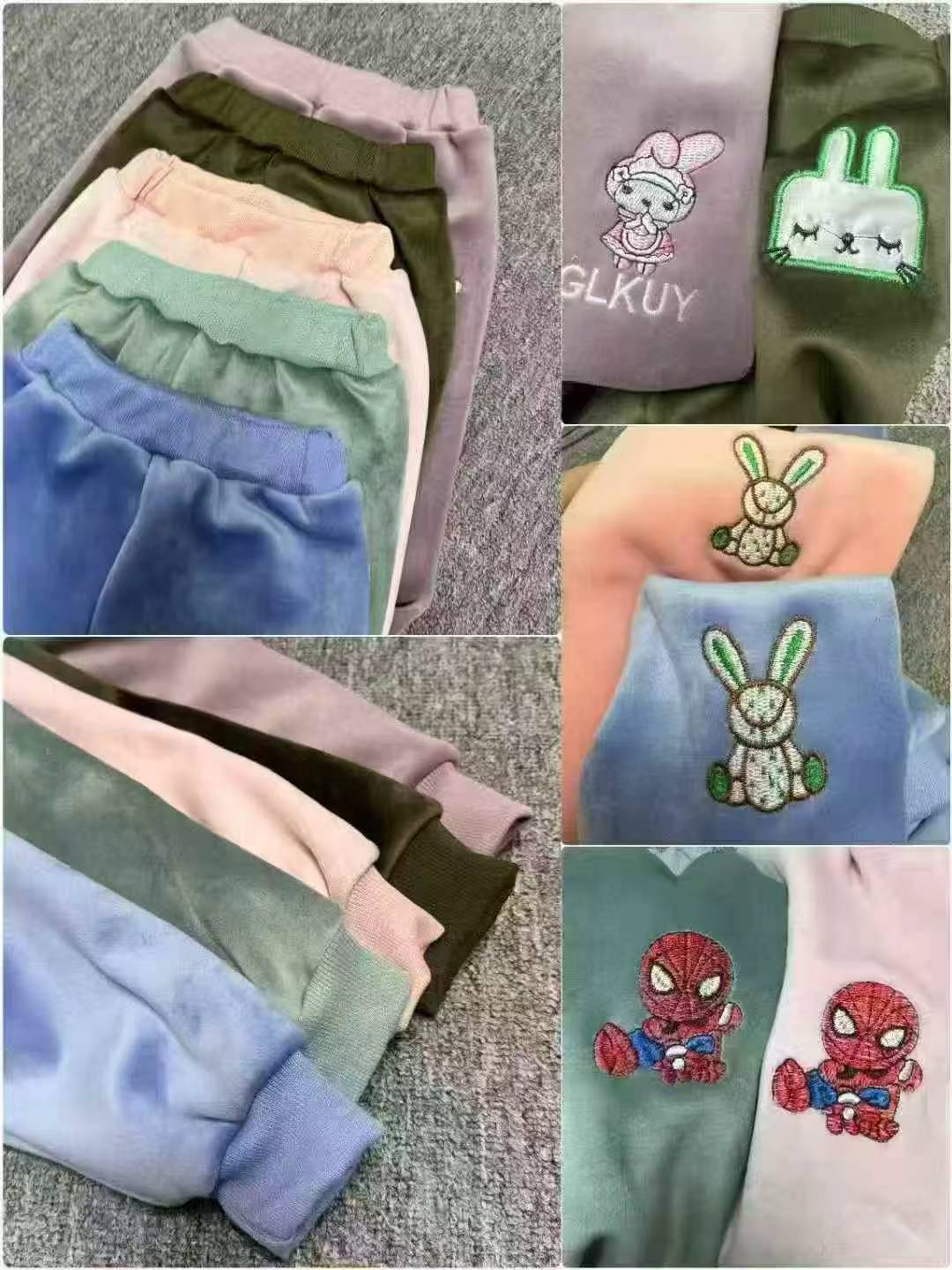 About 5000 Pieces Autumn Winter Kids Fleece Sweatpants - Image 7