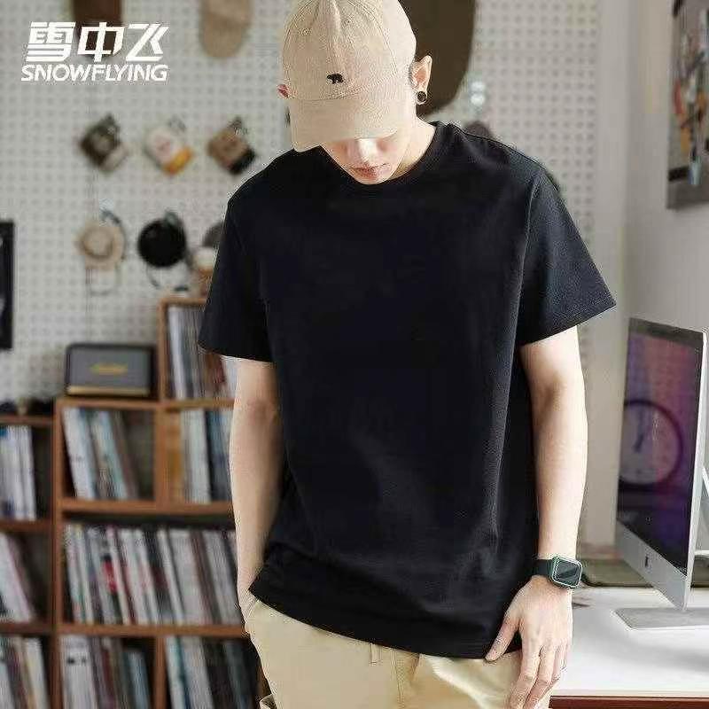 4000 Pieces Cotton Plain Black White T-Shirts - Image 5