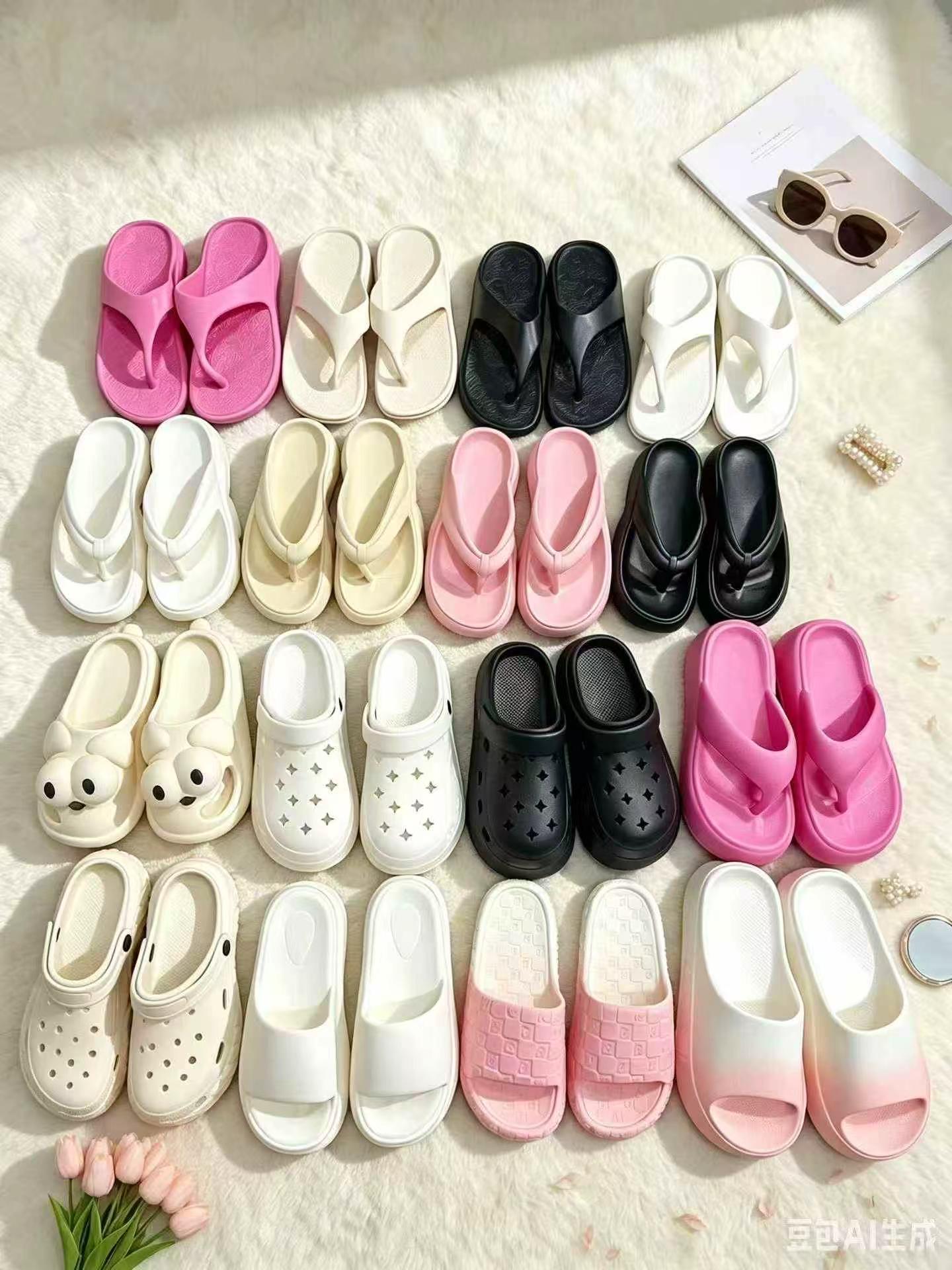 Unisex Summer Thick Sole Clogs Flip Flops 5000 Pairs - Image 6