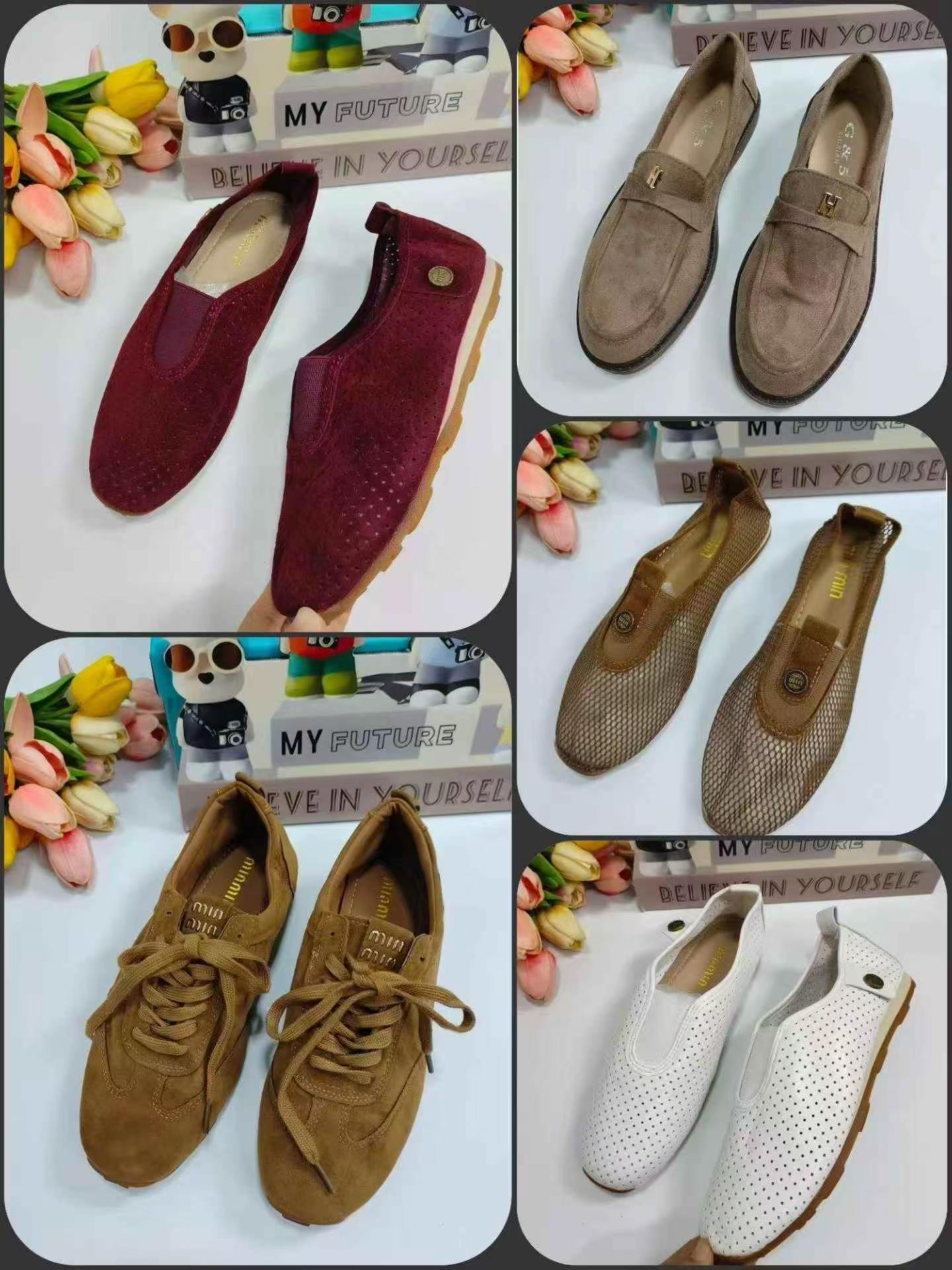 Mocasines franceses vintage con tira en T para mujer, 2000 pares - Image 4