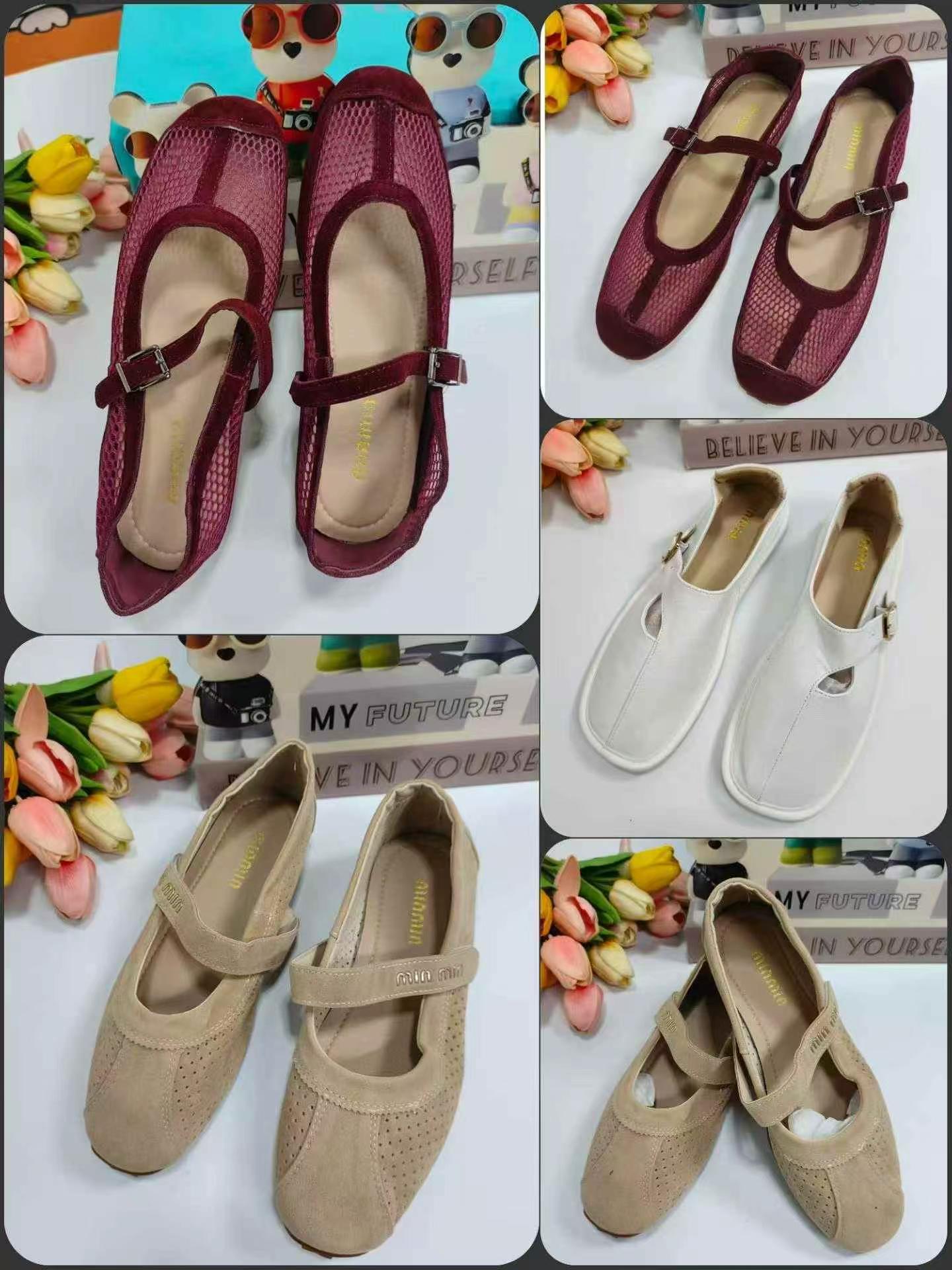 Mocasines franceses vintage con tira en T para mujer, 2000 pares - Image 6