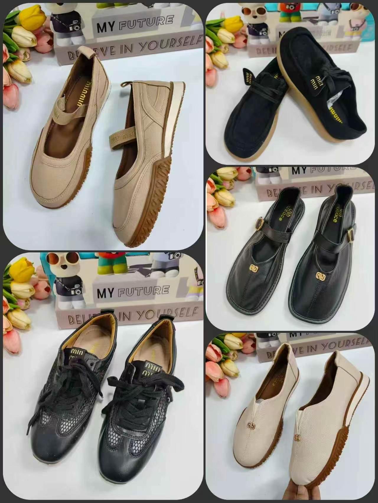 Mocasines franceses vintage con tira en T para mujer, 2000 pares - Image 9