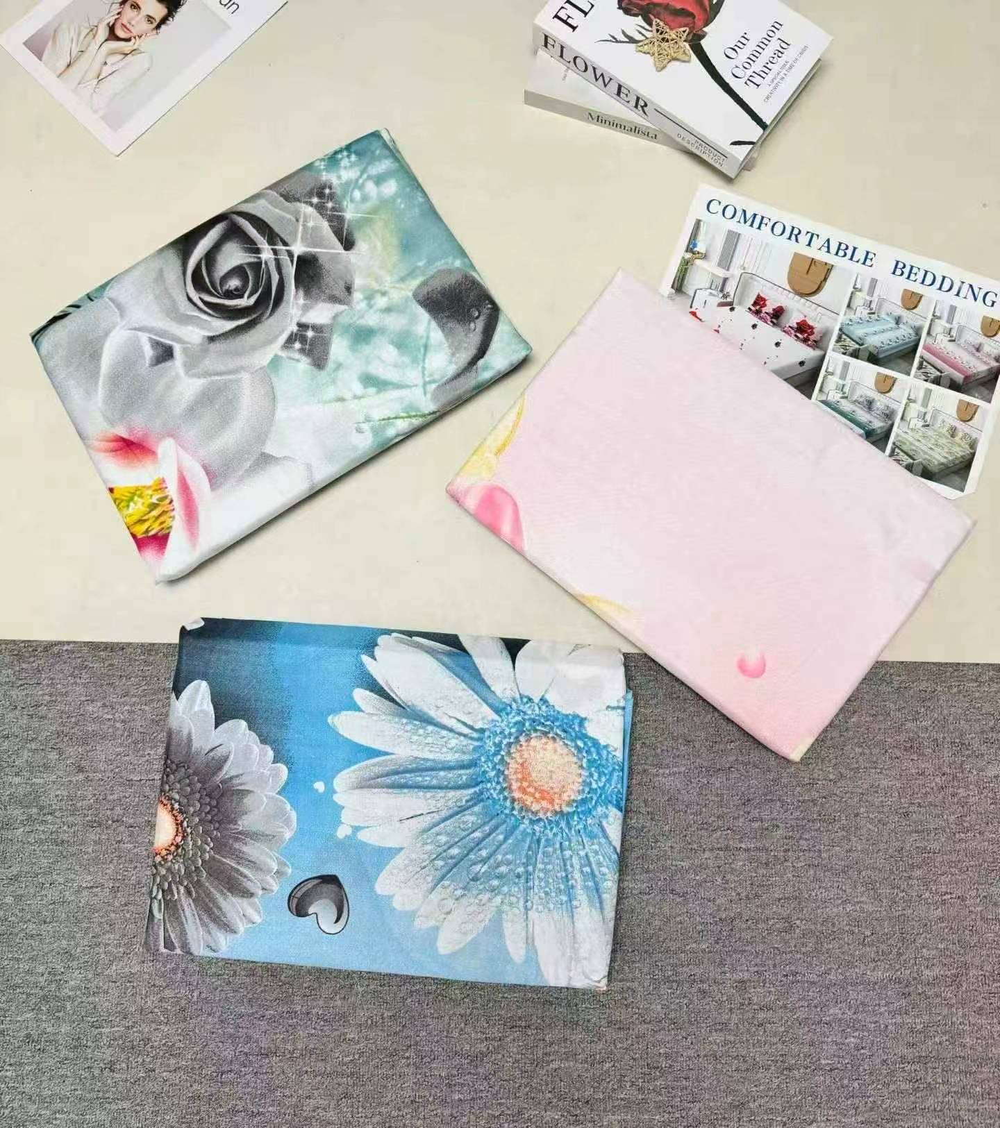 6500PCS Factory New Printed/Solid Bed Sheets 1.8*2m - Image 8