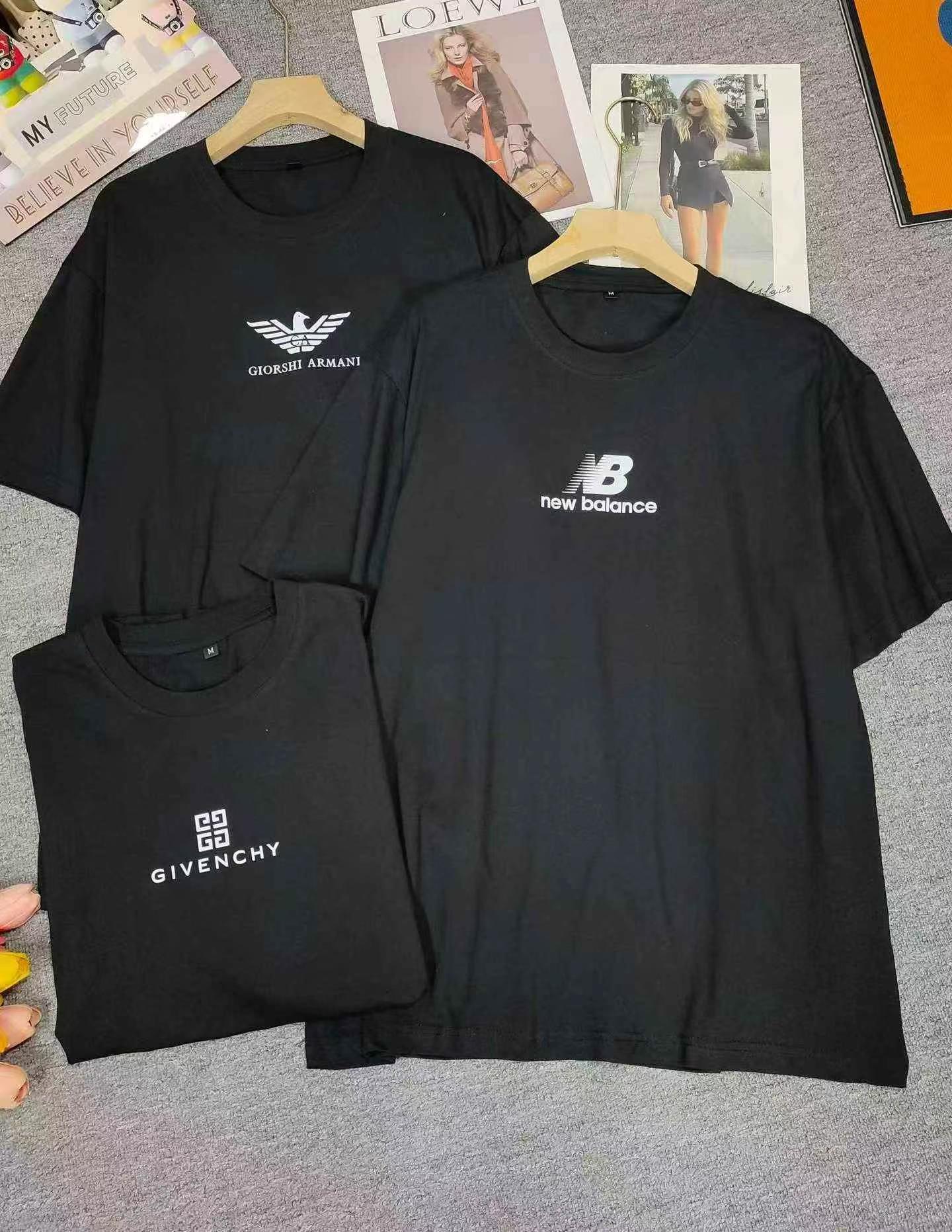 ۱۸۸۸ عدد تی‌شرت مردانه کژوال تابستانی آستین کوتاه چاپی از جنس پنبه سنگین - Image 3