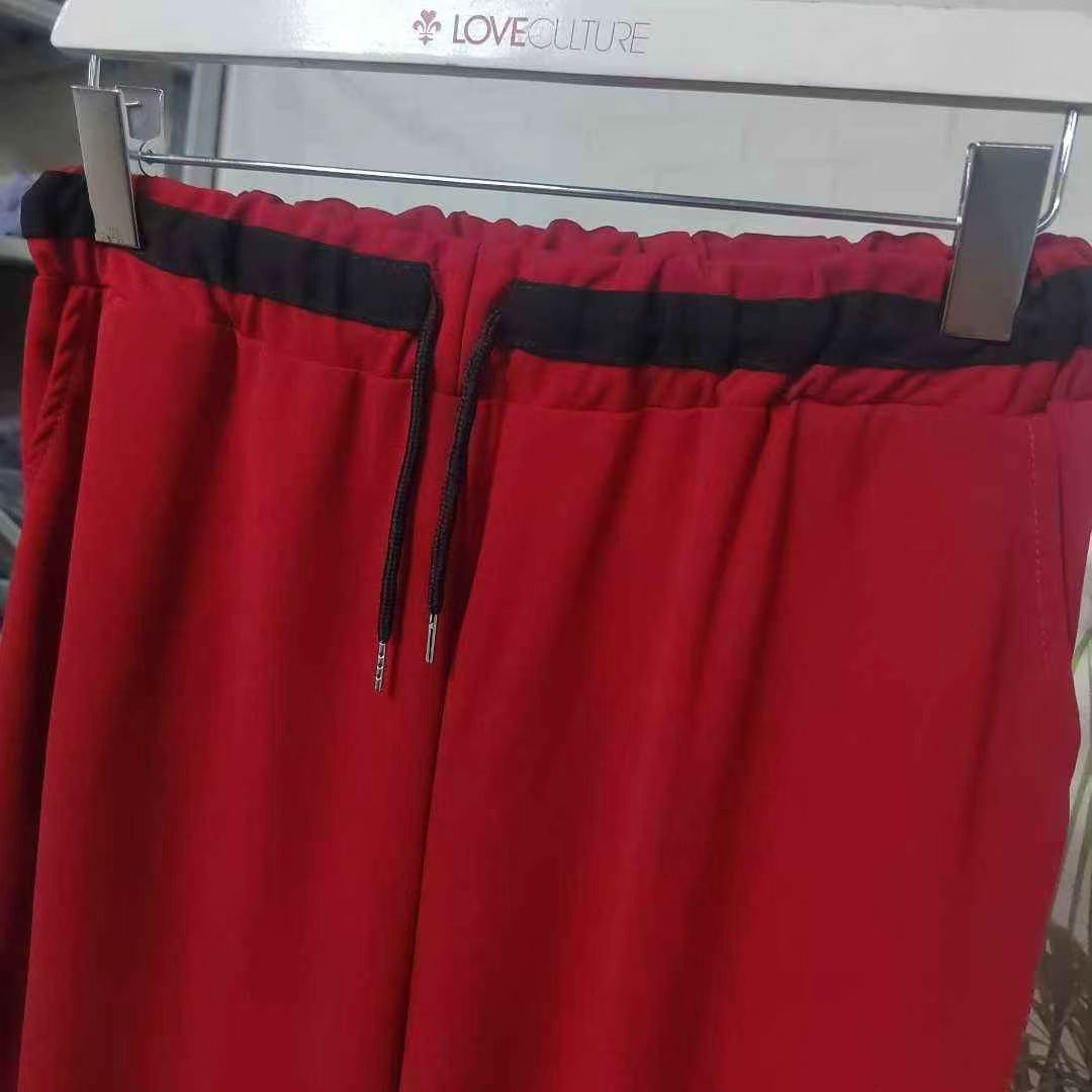 Aproximadamente 200 peças de novas calças femininas casuais de cintura alta para verão, tamanhos de 1 a 5, embaladas individualmente - Image 4