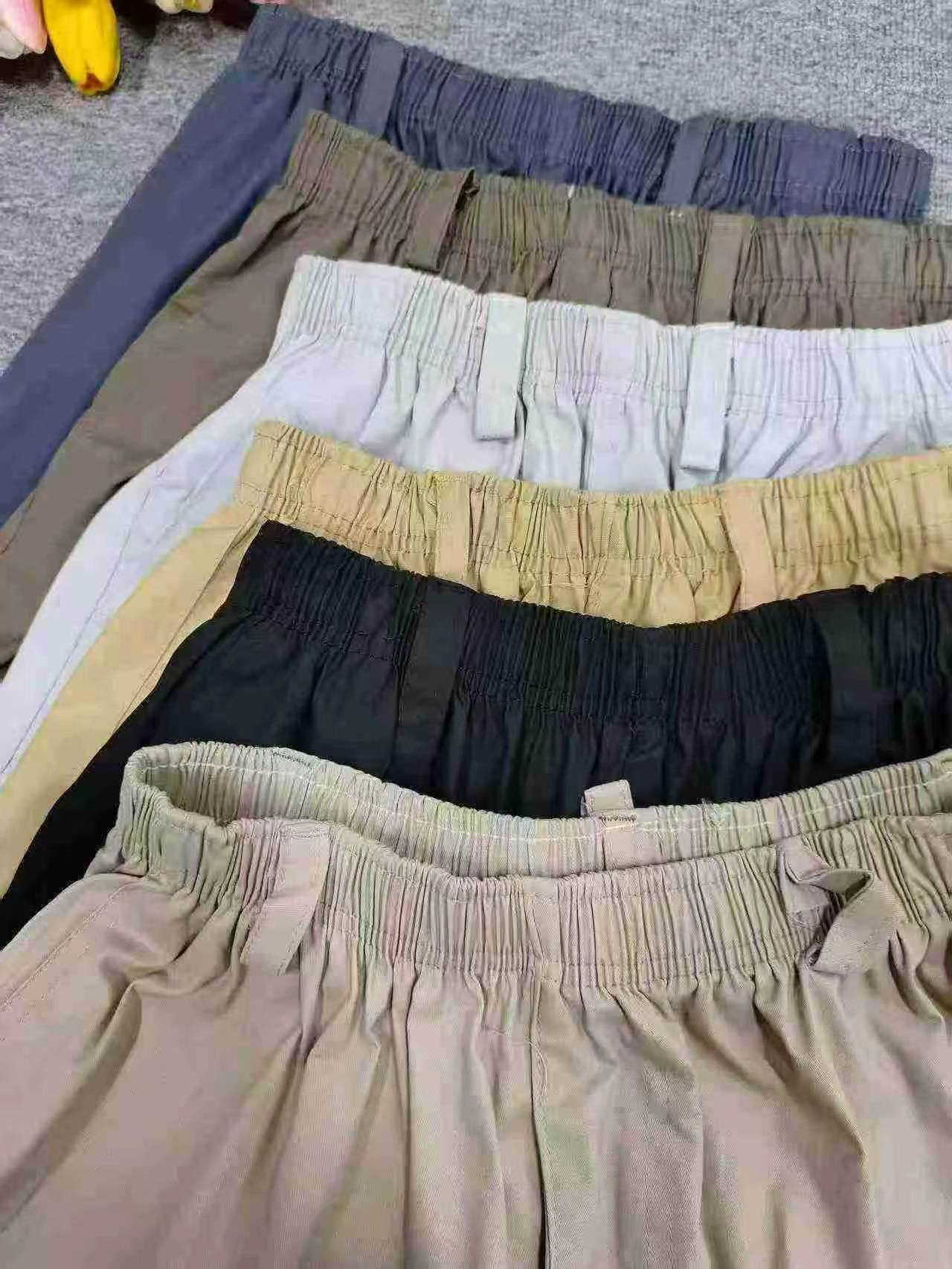 15000 Keping Seluar Kargo Kasual Lelaki Musim Panas Nipis, Potongan Kaki Lurus Lebar, Longgar Saiz Besar XL-3XL - Image 7