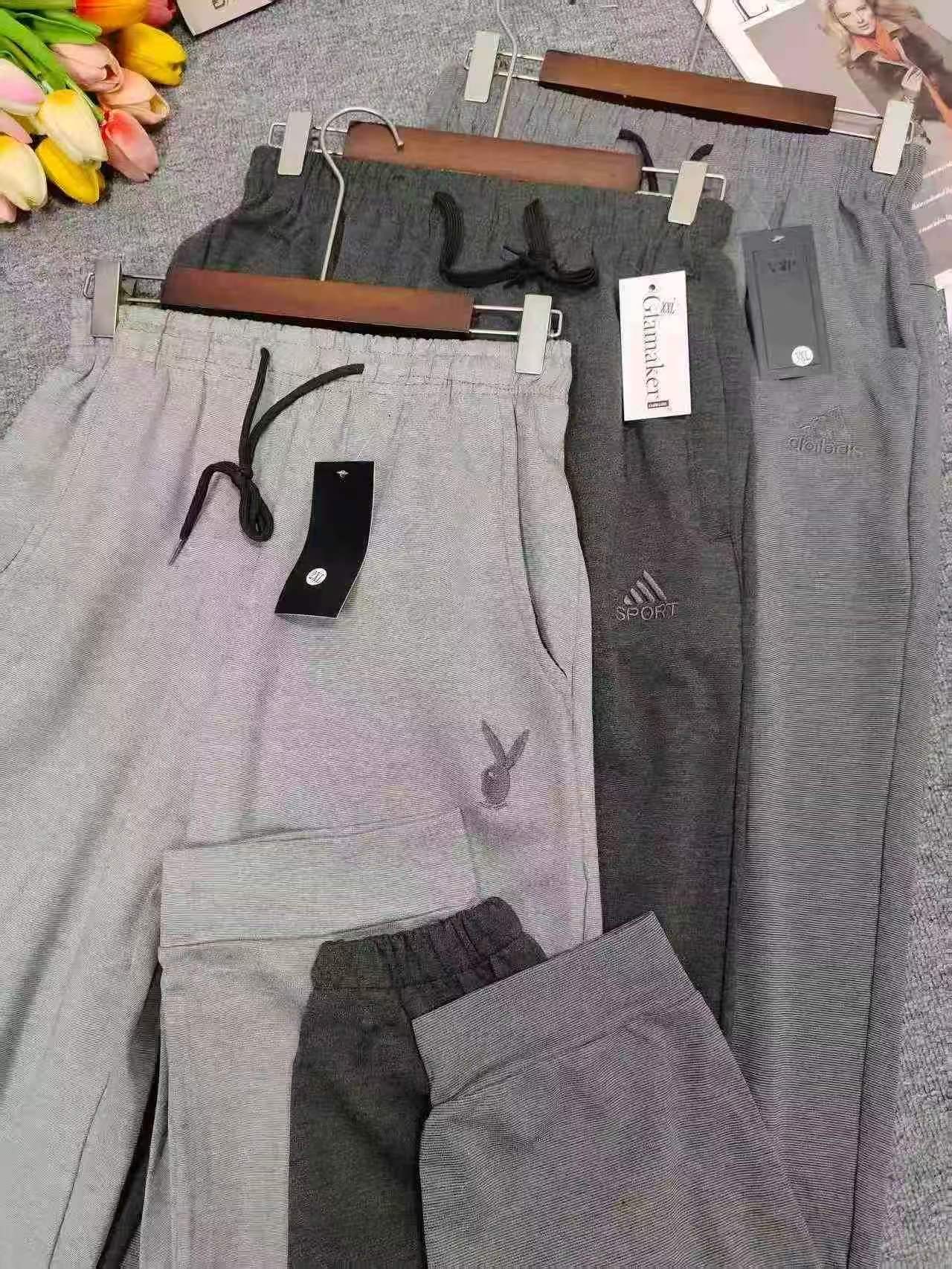 400 Peças Calças Jogger Longas Esportivas Casuais de Verão para Homens, Tamanhos M-2XL, Embalagem Individual - Image 3