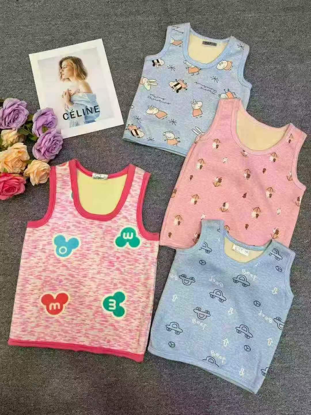 2900 Pieces Kids Winter Fleece Thermal Inner Vest - Image 2