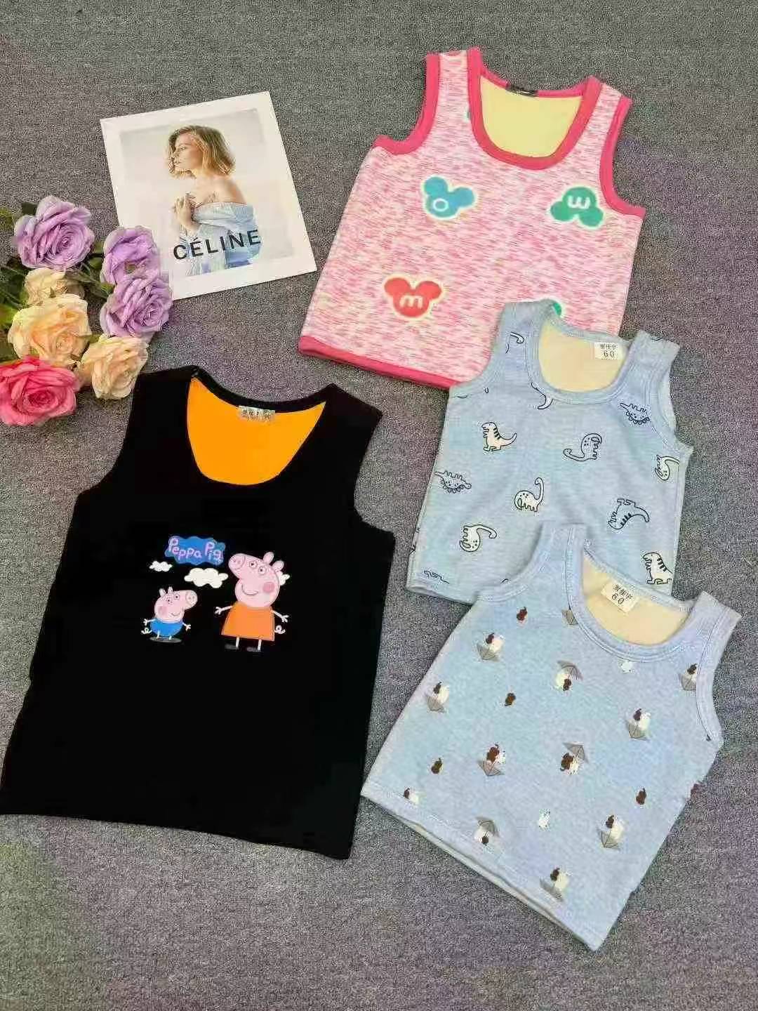 2900 Pieces Kids Winter Fleece Thermal Inner Vest - Image 3