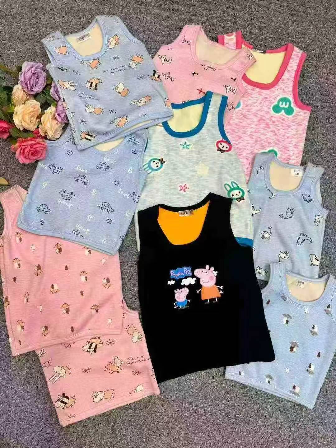 2900 Pieces Kids Winter Fleece Thermal Inner Vest - Image 4