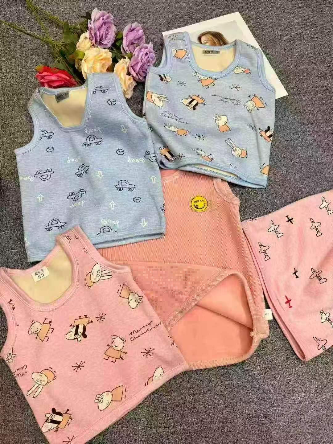 2900 Pieces Kids Winter Fleece Thermal Inner Vest - Image 5