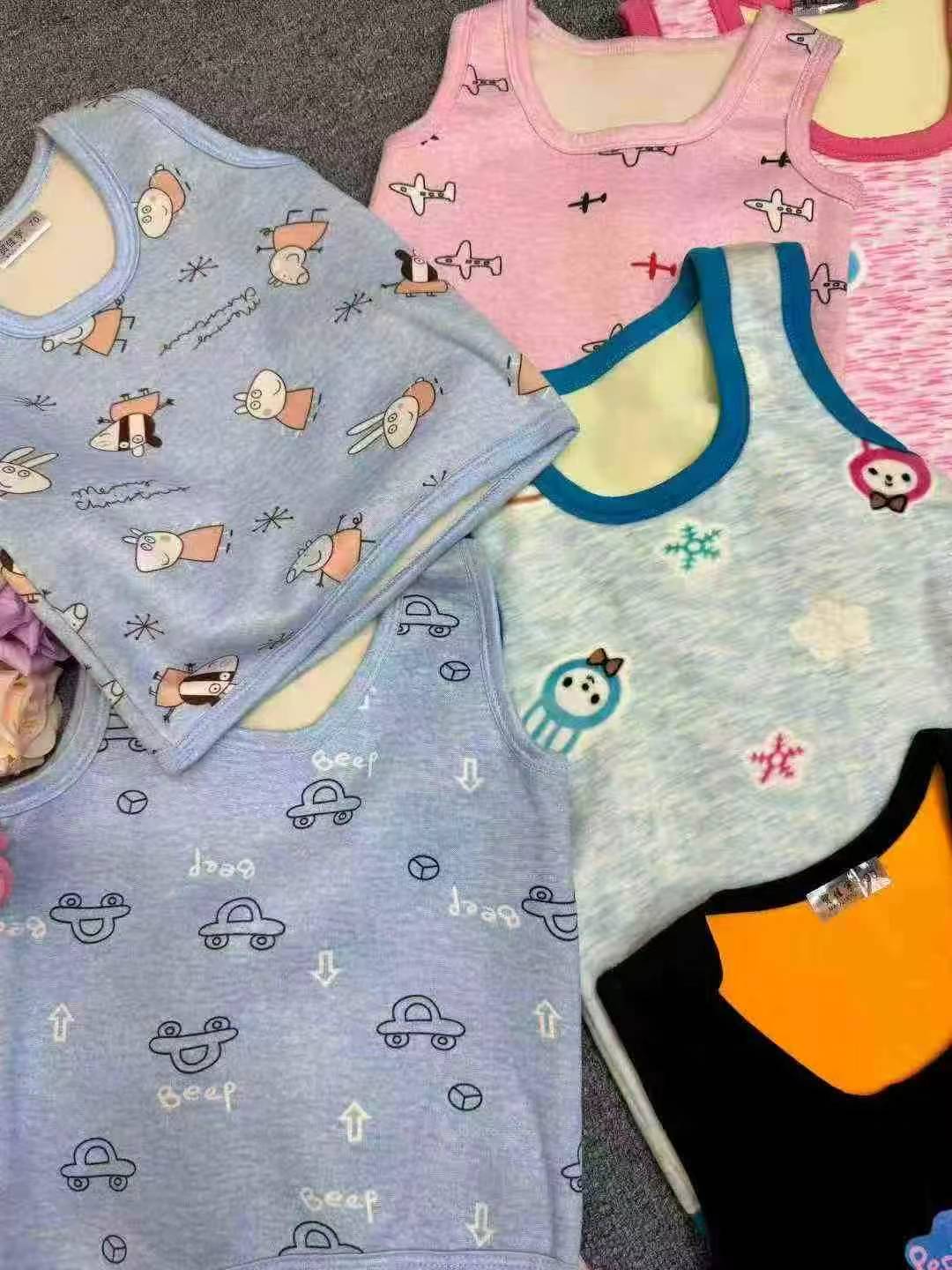 2900 Pieces Kids Winter Fleece Thermal Inner Vest - Image 7