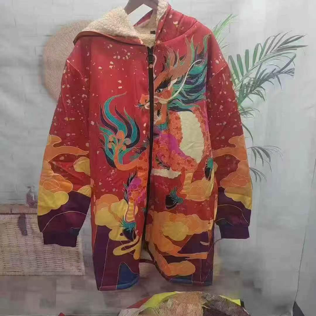 Clearance Couple Chinese Style Fleece Lined Warm Cotton Coats About 460 Pieces - Image 5