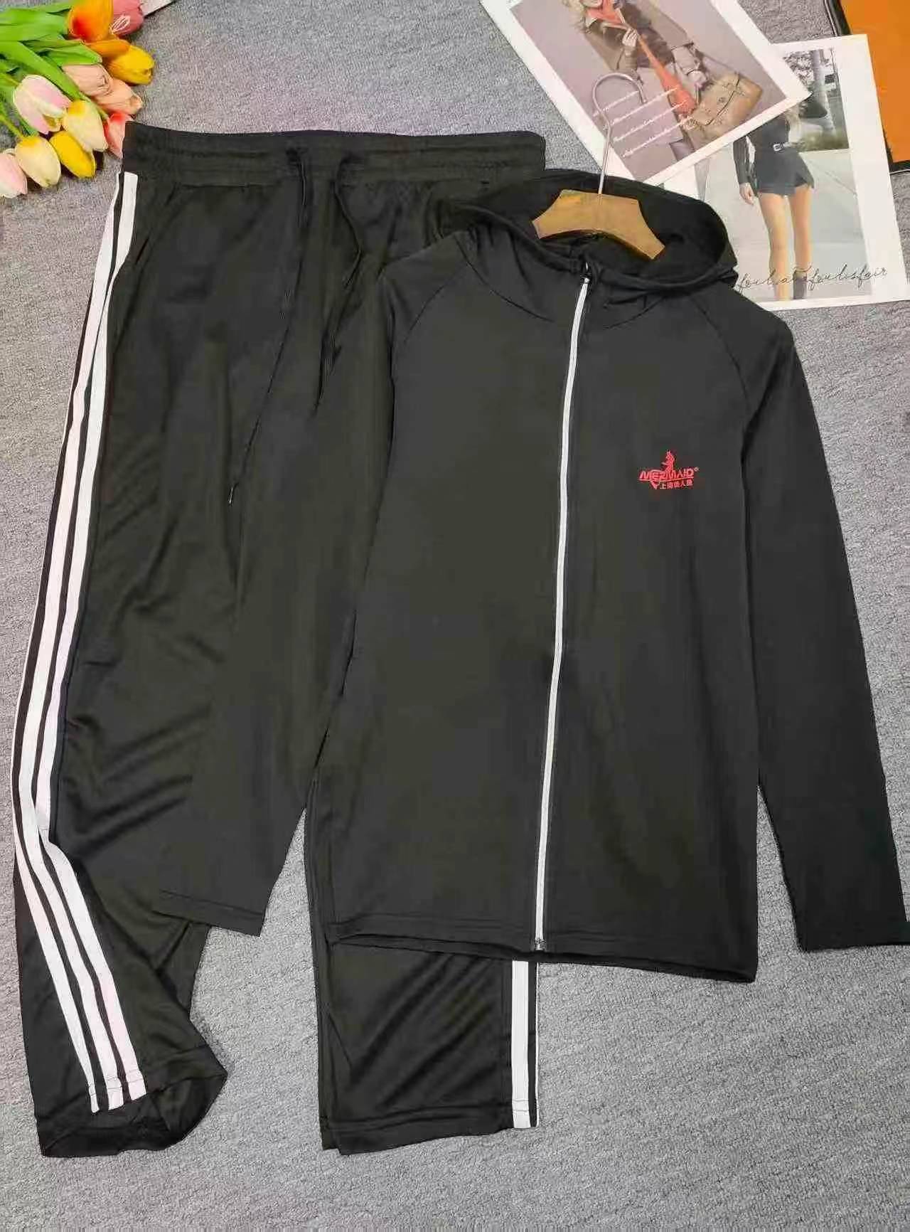 400 Sets Men's Autumn Tracksuit Zip-up Jacket Drawstring Sweatpants S-2XL Clearance - Image 5