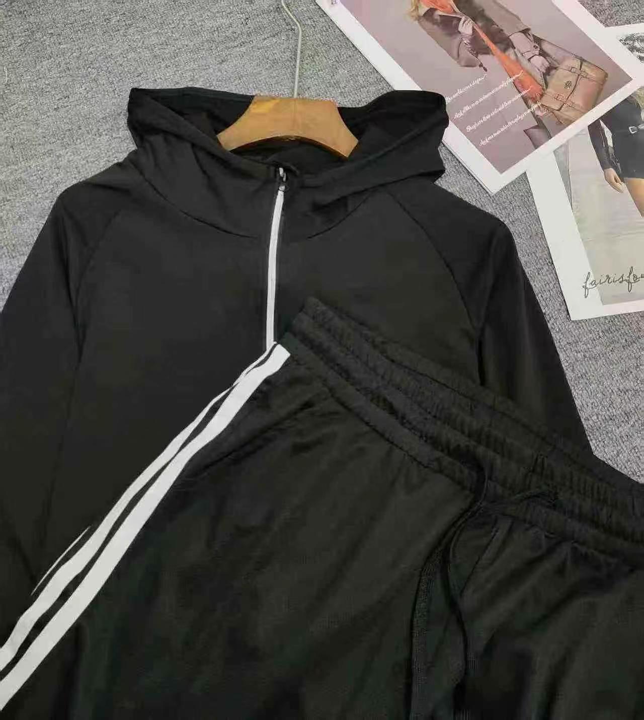 400 Sets Men's Autumn Tracksuit Zip-up Jacket Drawstring Sweatpants S-2XL Clearance - Image 6