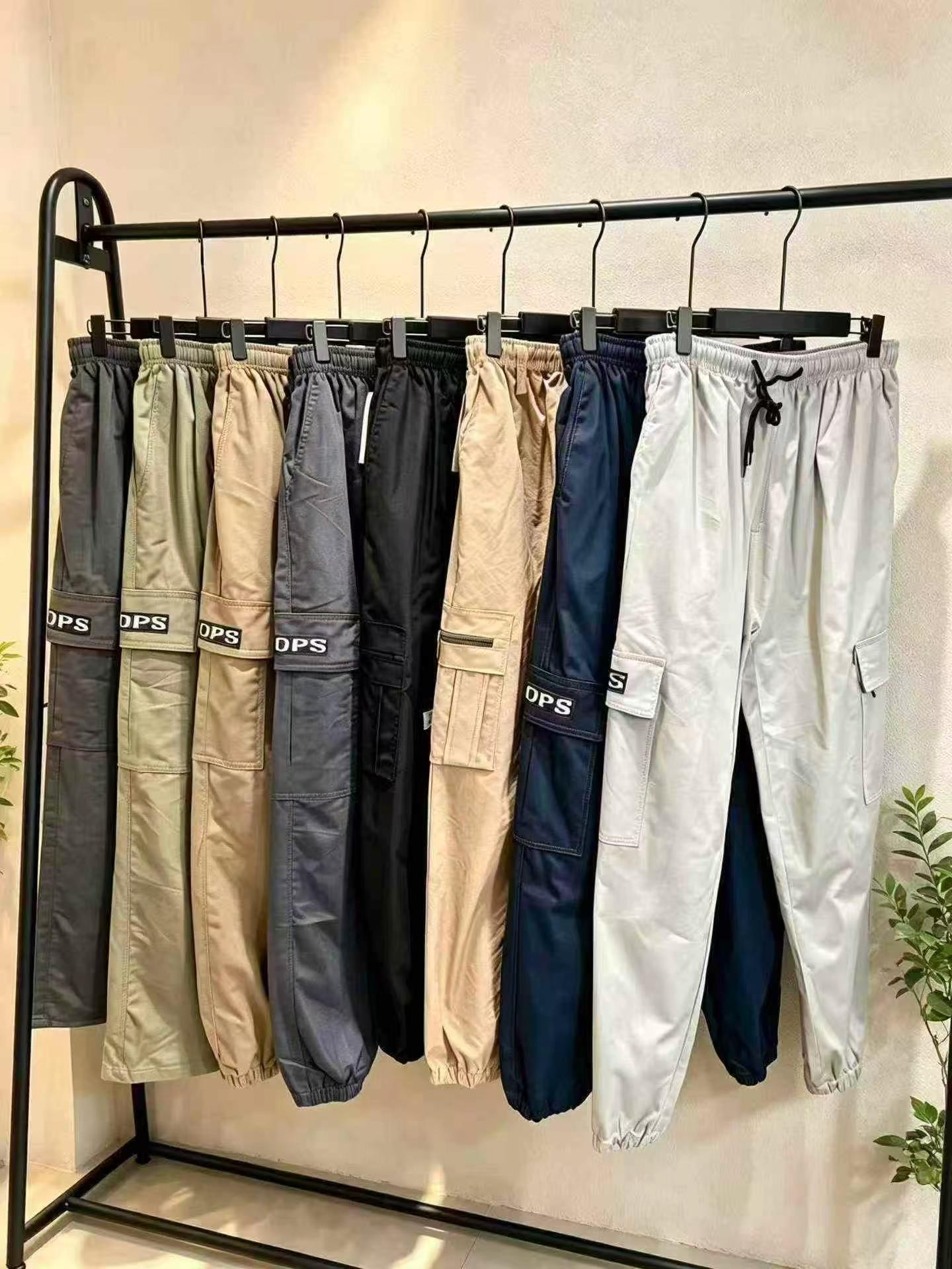 2220 piezas de pantalones cargo casuales delgados de verano para hombre - Image 2