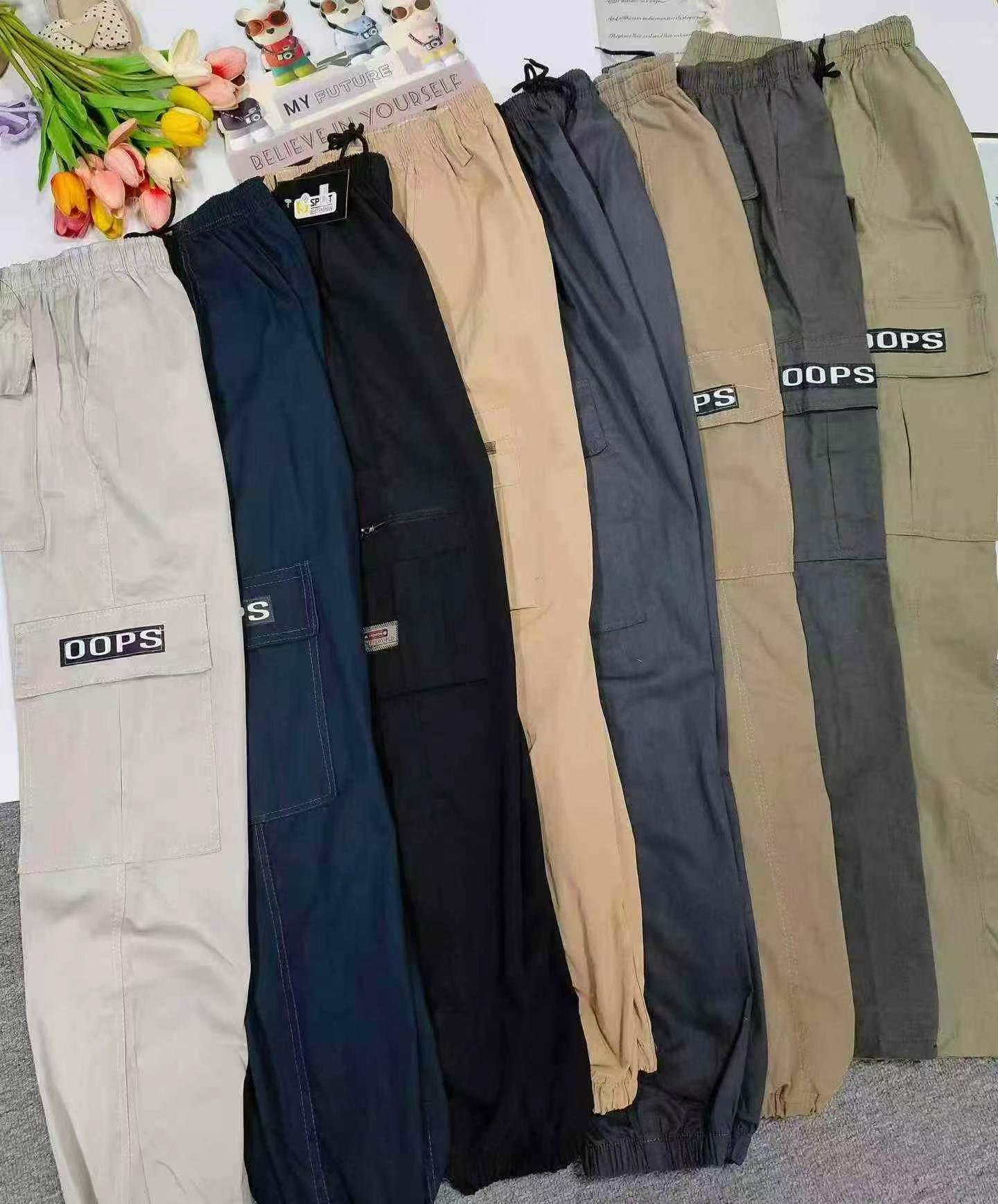 2220 piezas de pantalones cargo casuales delgados de verano para hombre - Image 3