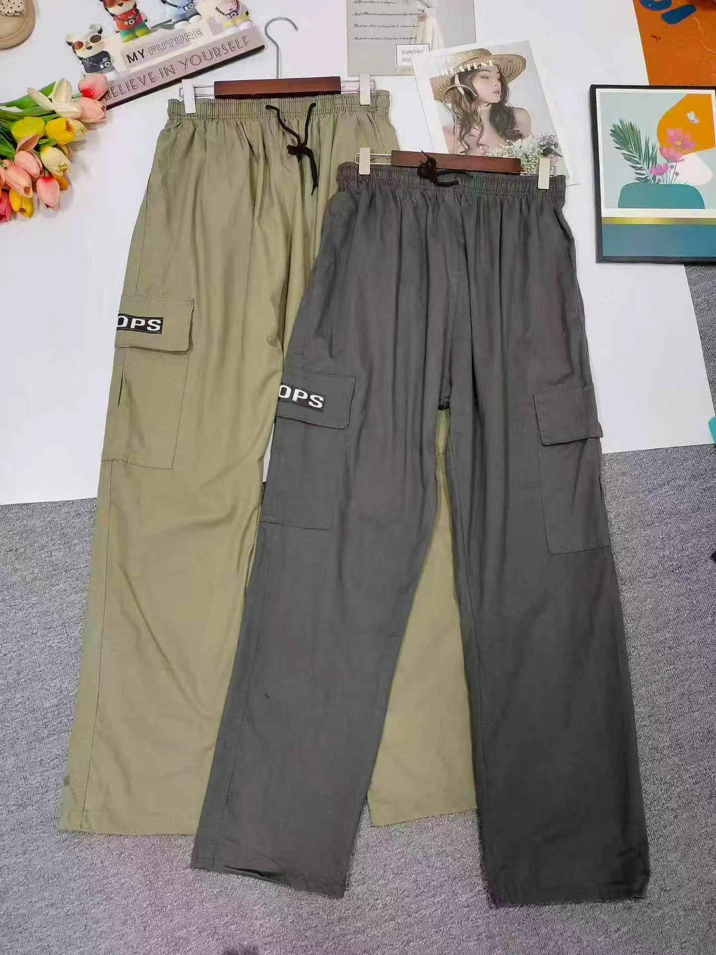 2220 piezas de pantalones cargo casuales delgados de verano para hombre - Image 5