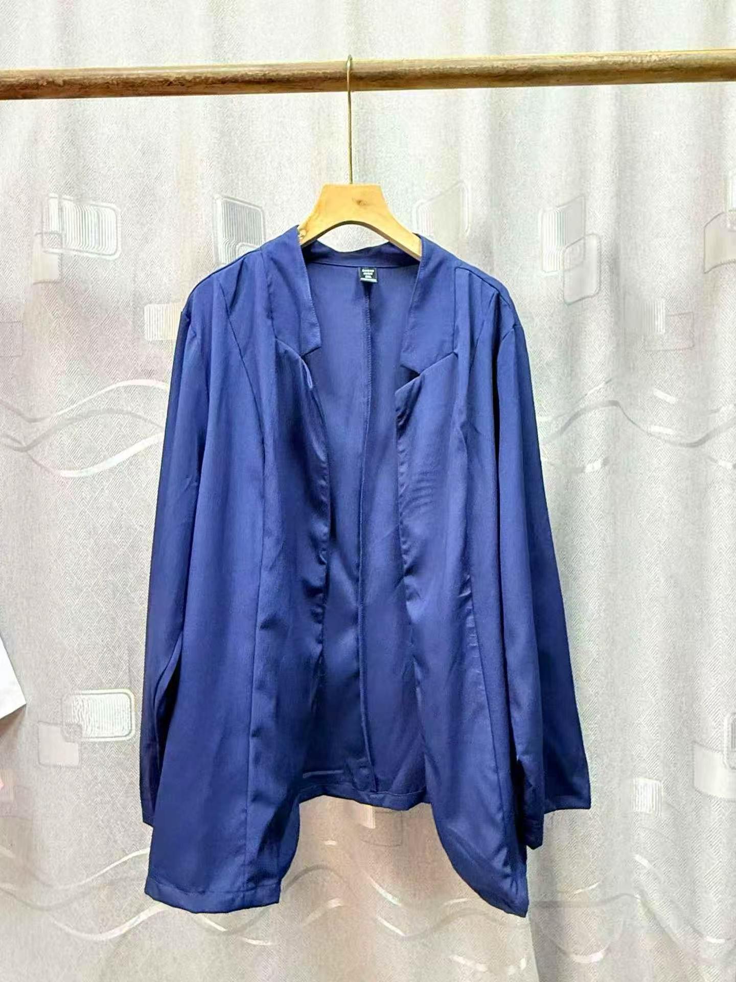 New Spring Autumn Solid Color Casual Business Blazer Cardigan, S-3XL, Individually Packaged, About 480 Pieces - Image 7
