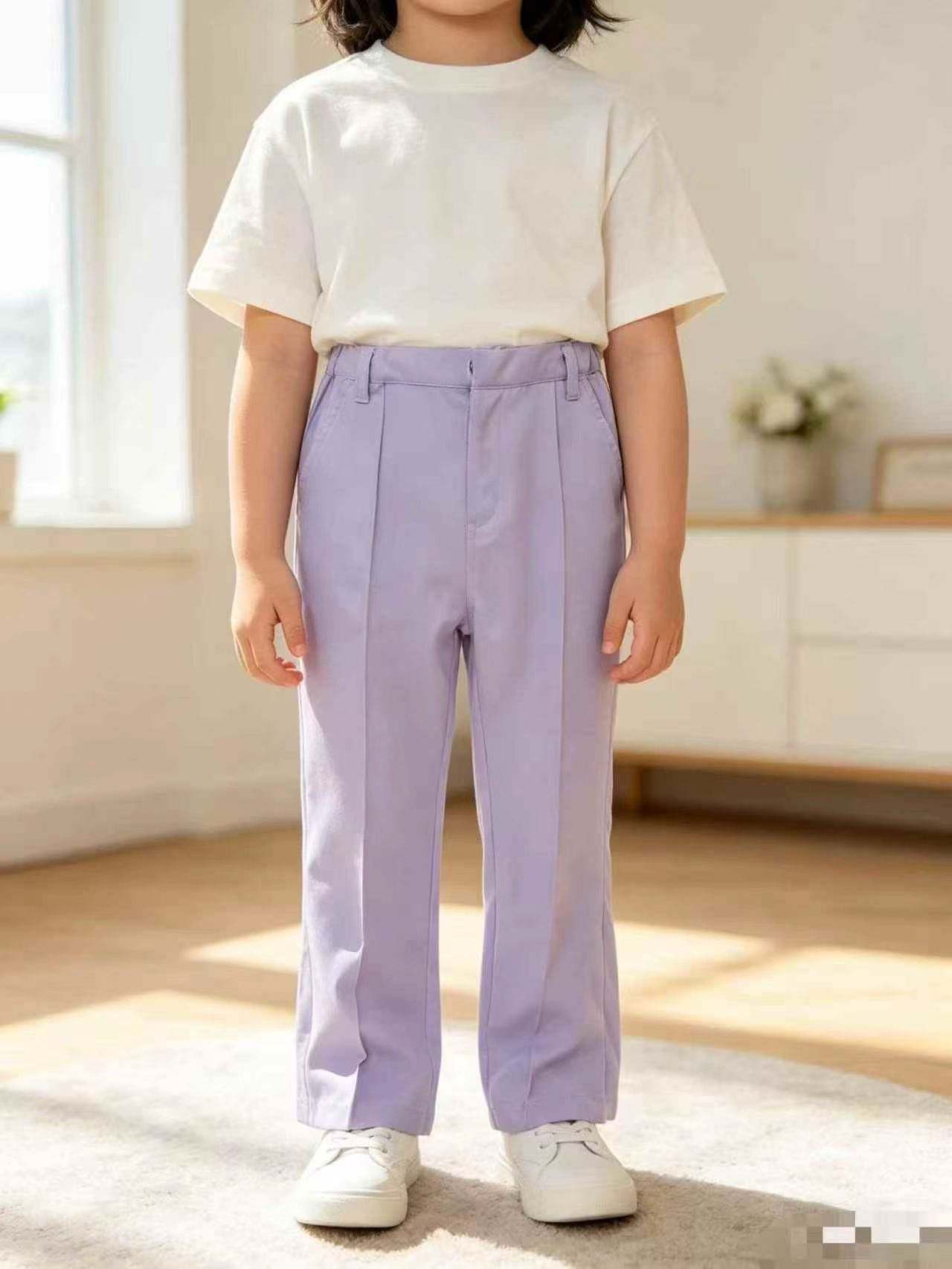 Spring Autumn Kids Long Pants, Size 80-130, 2000 Pieces - Image 2