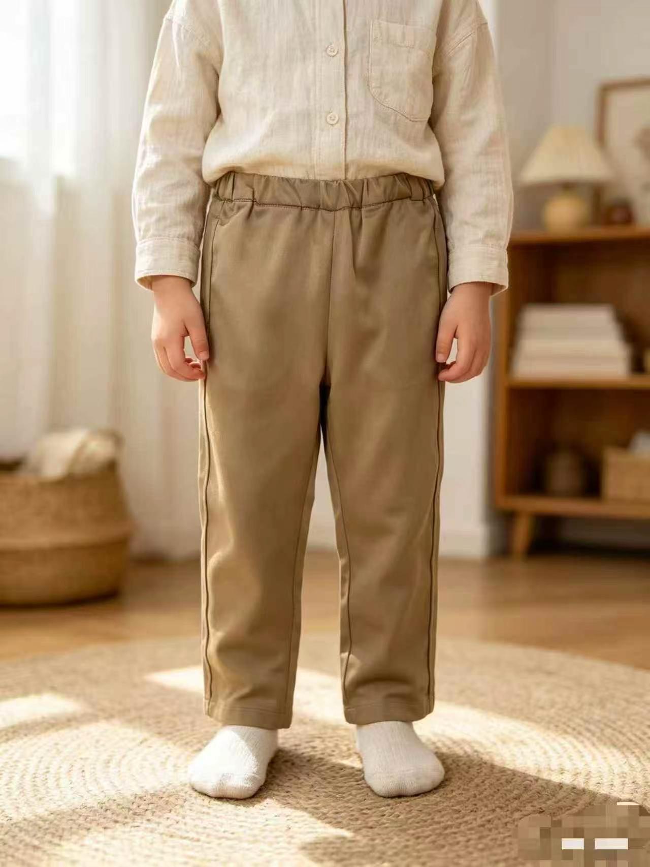 Spring Autumn Kids Long Pants, Size 80-130, 2000 Pieces - Image 3