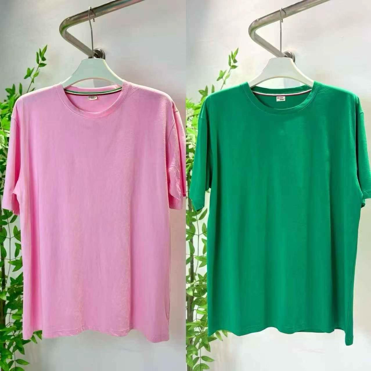 2800 Pieces Unisex Loose One Size Candy Color Tops - Image 3