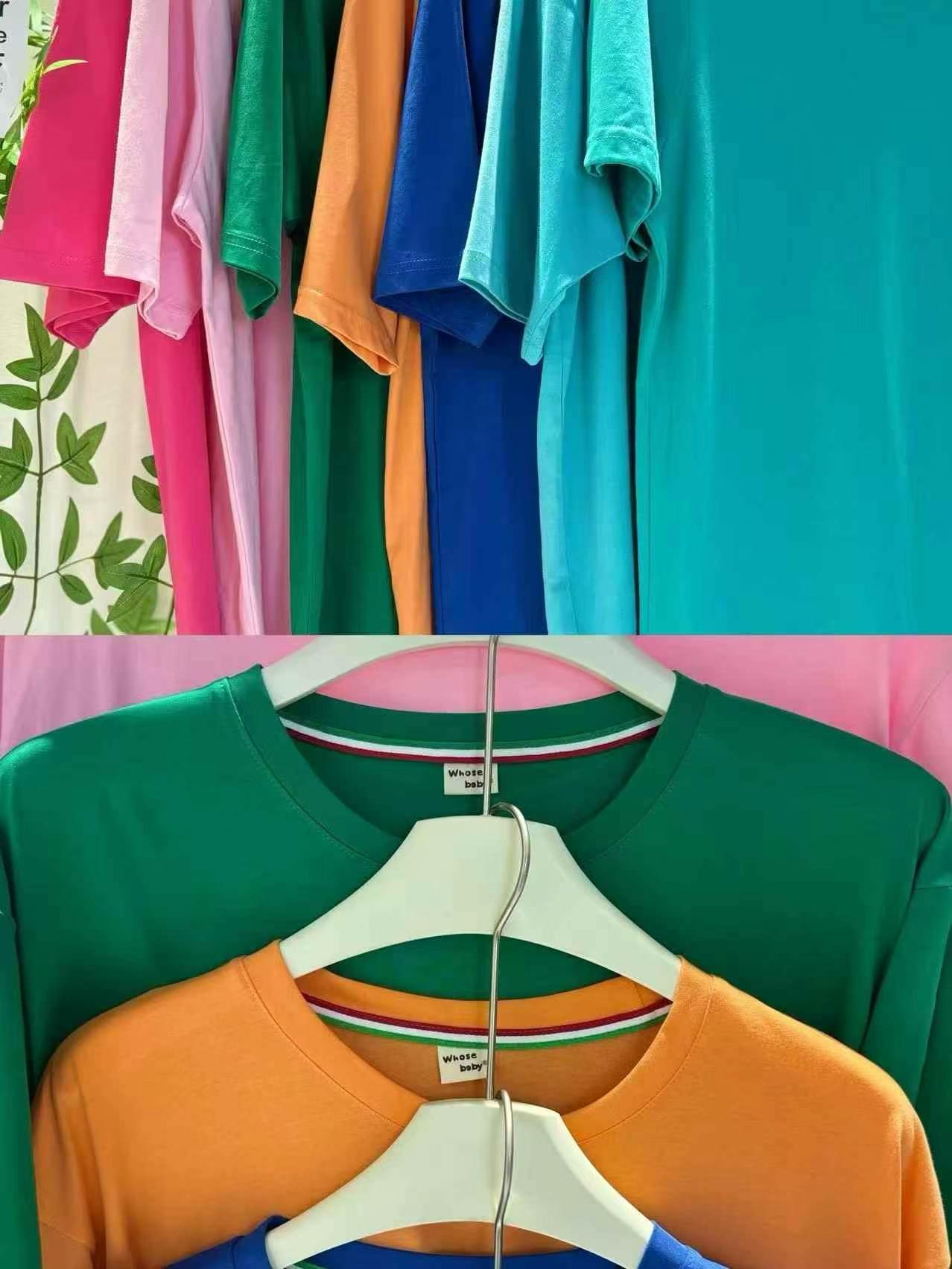 2800 Pieces Unisex Loose One Size Candy Color Tops - Image 6