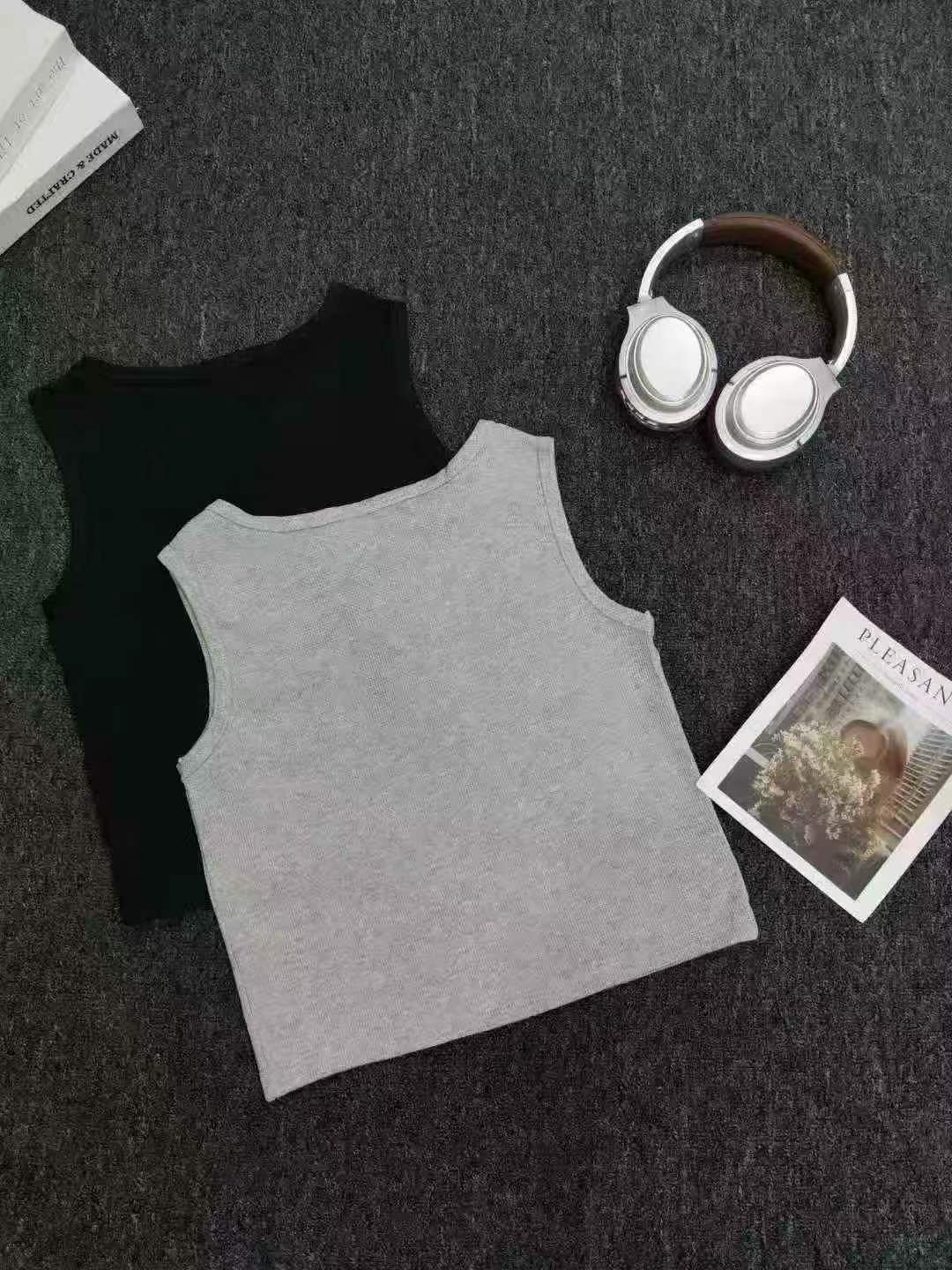 Top Cami Fupi ya Michezo ya Wanawake yenye Mtindo Tamu na wa Kichocheo, Ukubwa Mmoja, Vipande 780 - Image 8