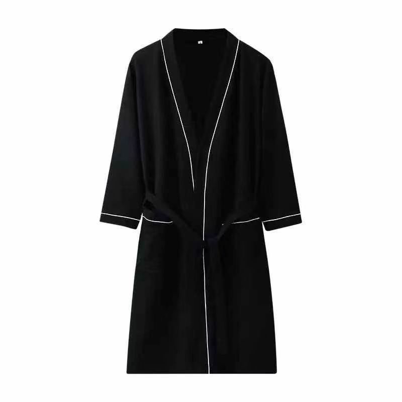 Unisex Short Sleeve Mid-length Water Absorbent Bath Robe, About 550 Pieces - Image 2