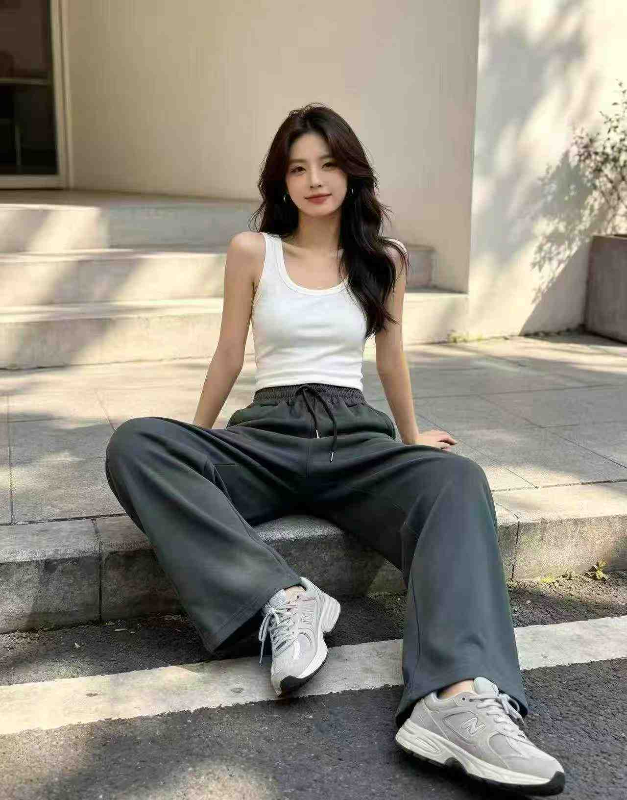 350 Pcs Women's Casual Sports Long Pants, Individually Packed, Sizes S-2XL, Item No.001#30 - Image 6