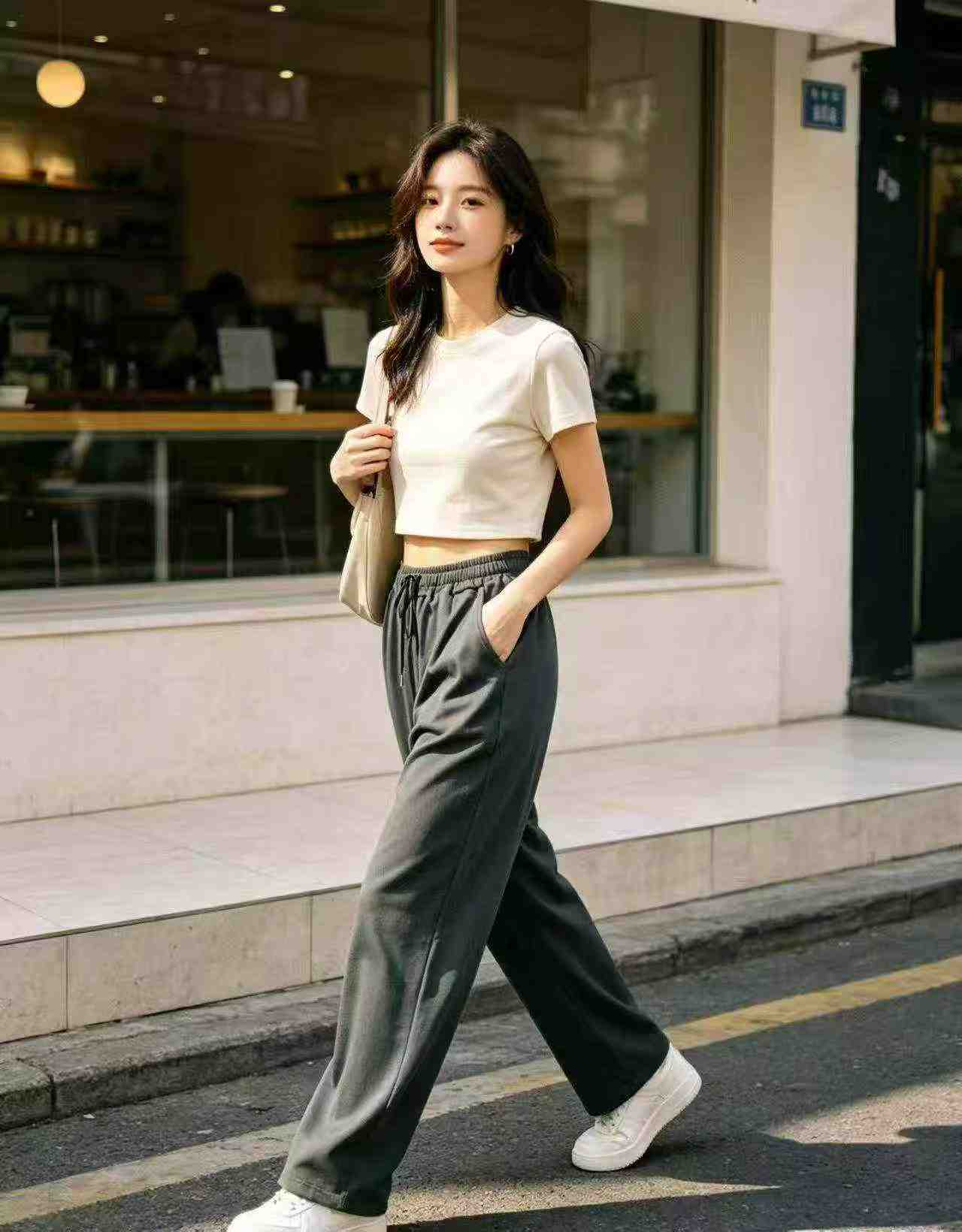 350 Pcs Women's Casual Sports Long Pants, Individually Packed, Sizes S-2XL, Item No.001#30 - Image 7