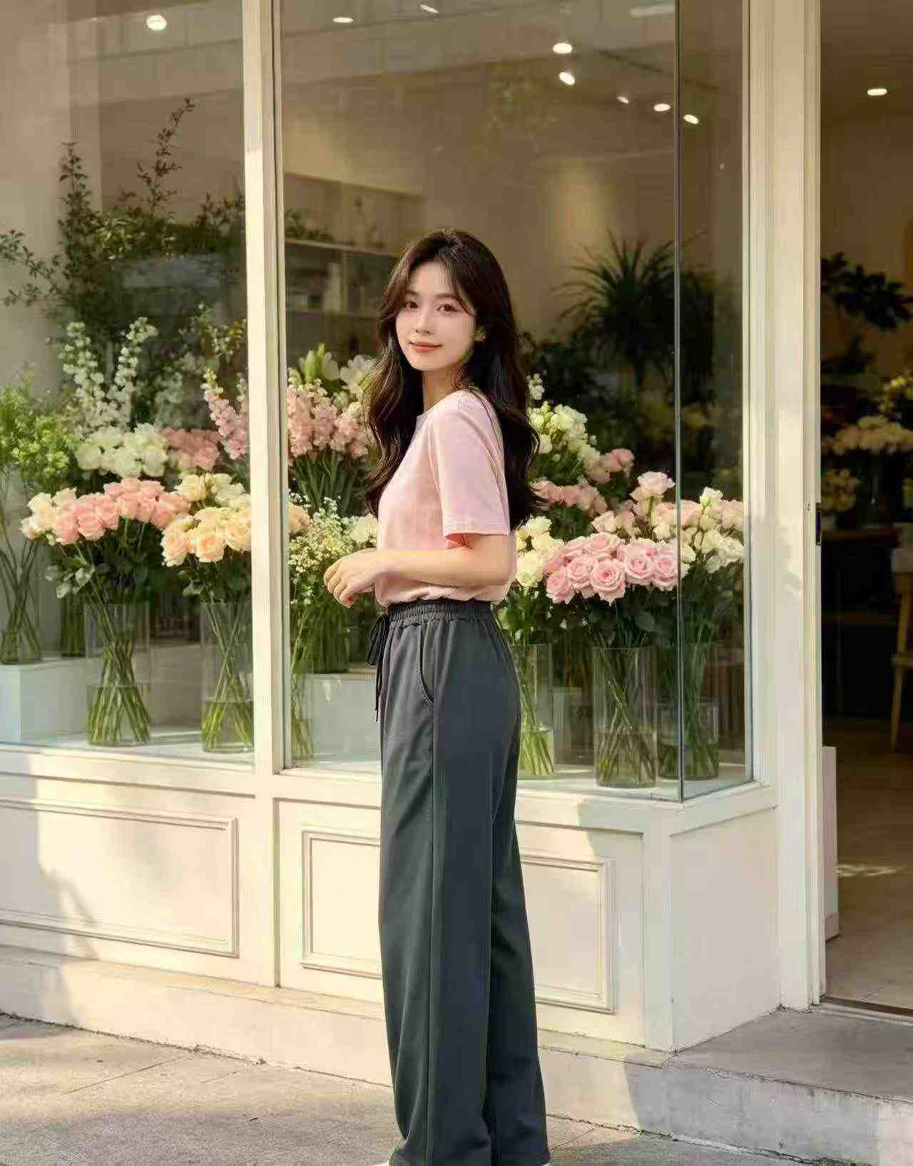 350 Pcs Women's Casual Sports Long Pants, Individually Packed, Sizes S-2XL, Item No.001#30 - Image 9