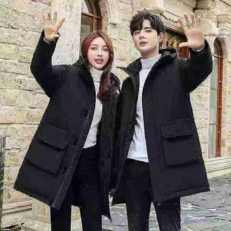 785 Pieces Men Women Winter Thickened Hooded Down Jackets - Image 5