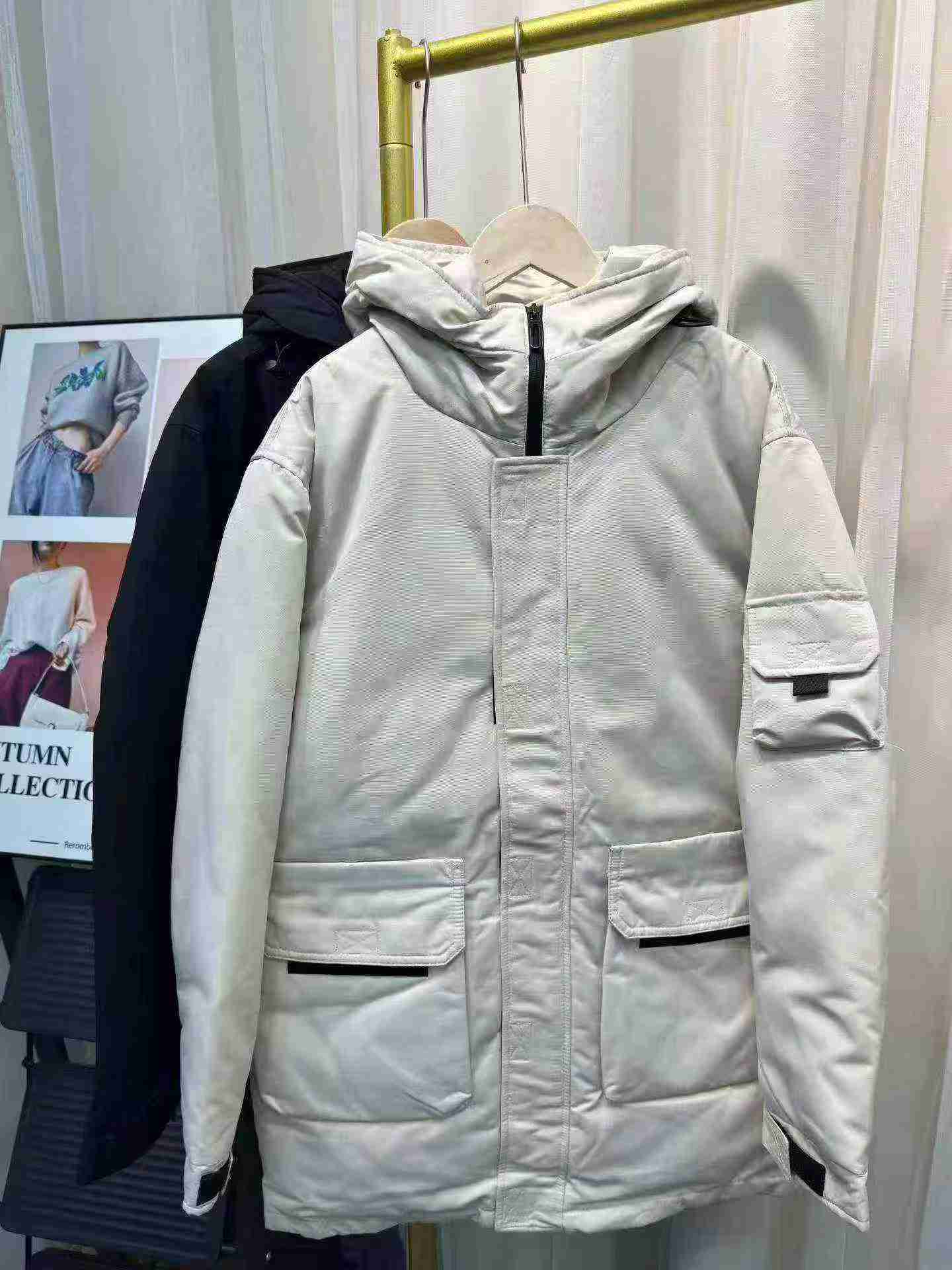 785 Pieces Men Women Winter Thickened Hooded Down Jackets - Image 9