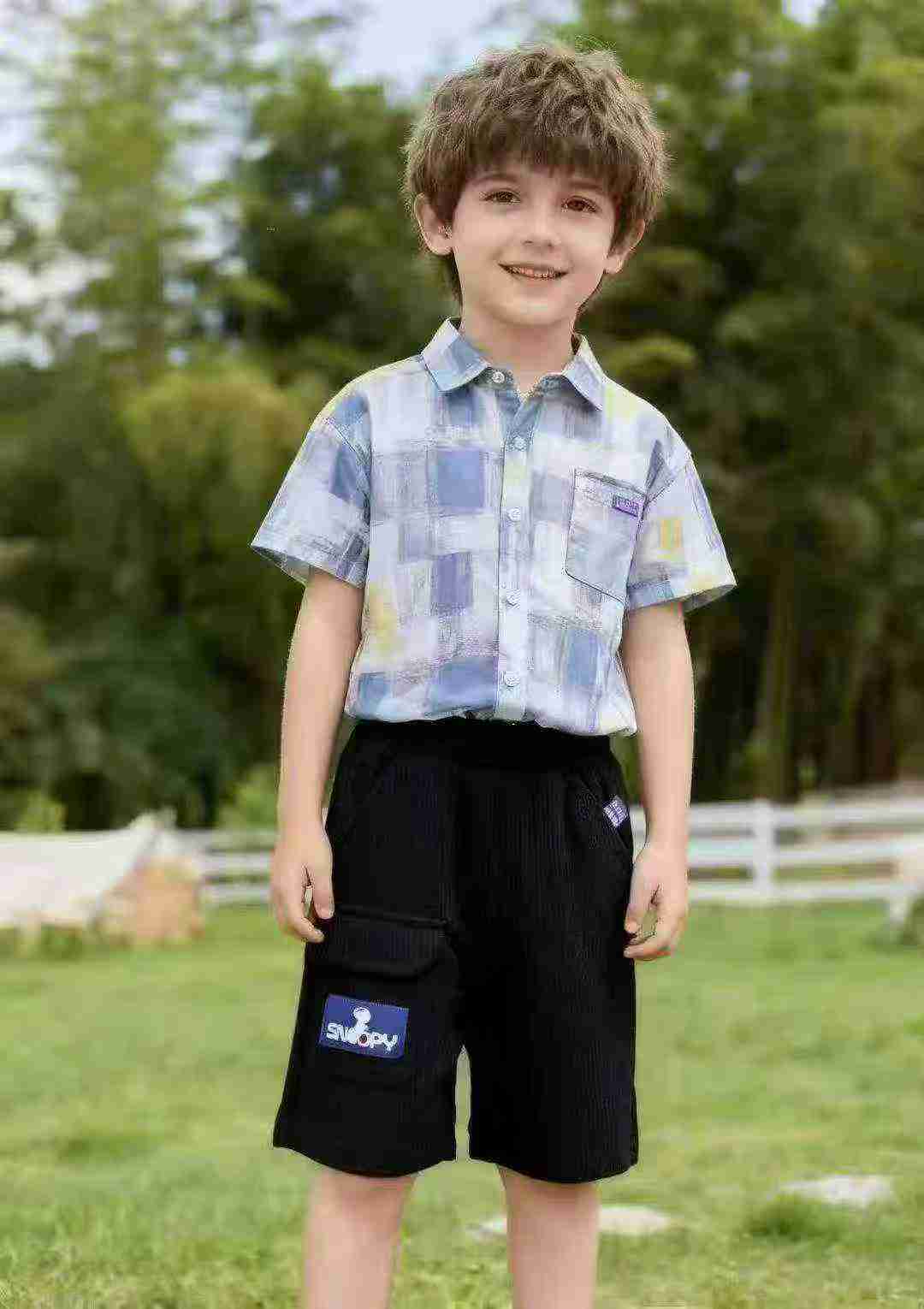 Branded Kids Cotton Waffle Shorts, About 3800 Pieces - Image 3