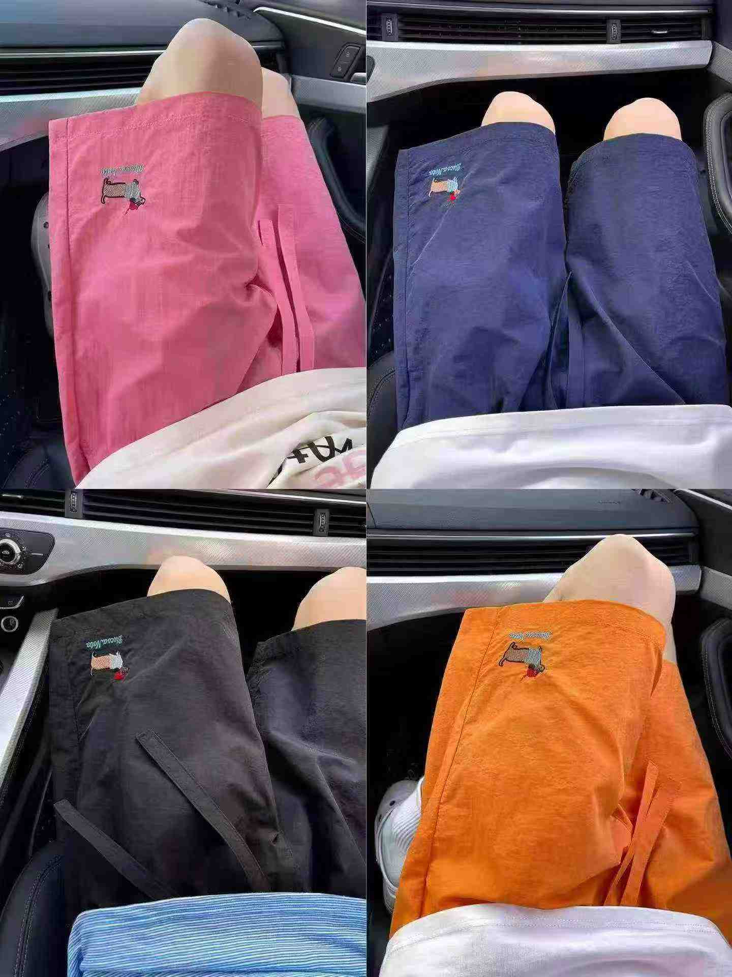 6691 Chiếc Quần Short Thường Ngày Nhanh Khô Kiểu Thêu Dành Cho Cả Nam Và Nữ - Image 5