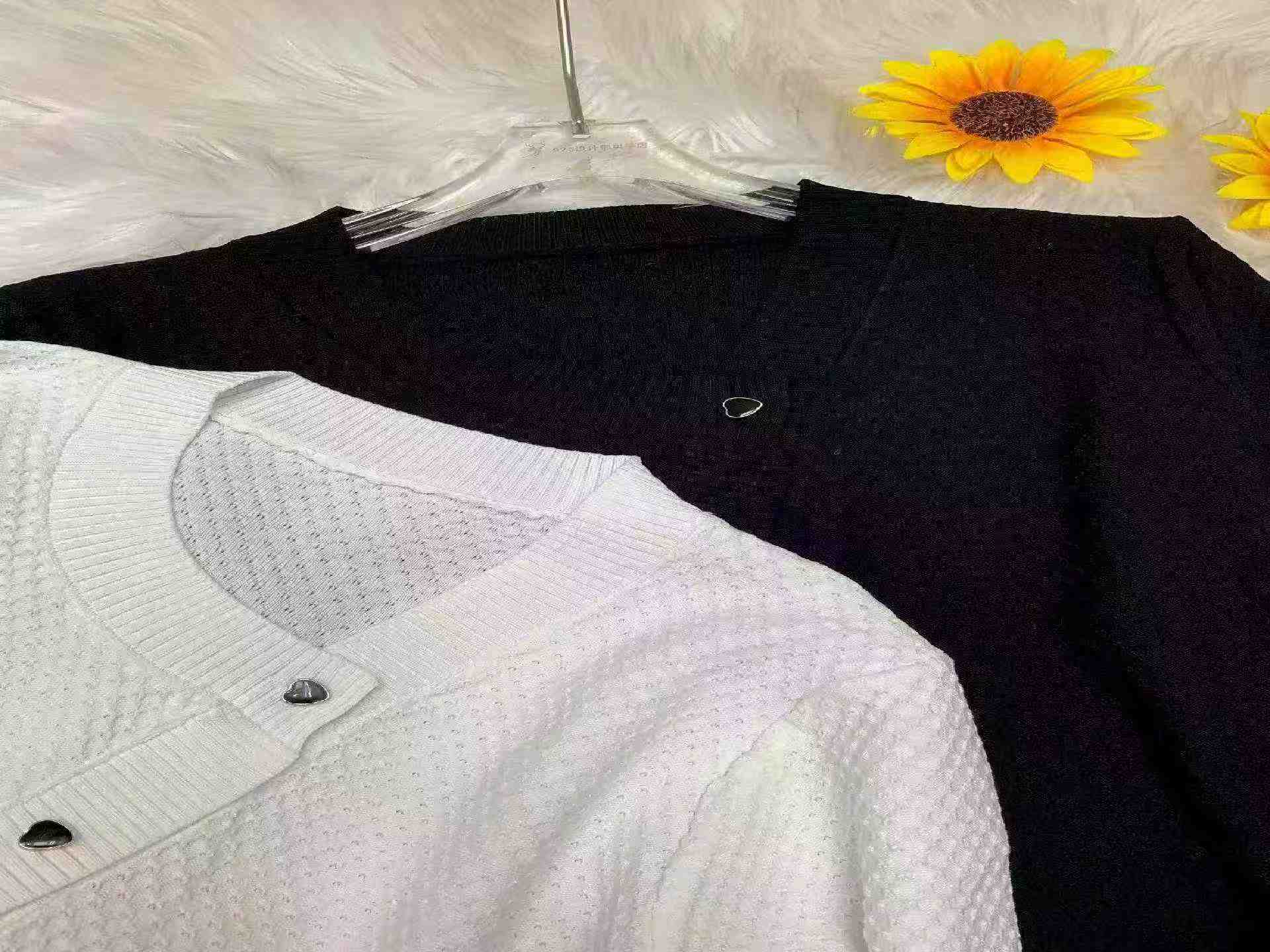 New Spring Autumn Korean Loose Tweed Knit Cardigan 1960 Pcs - Image 9