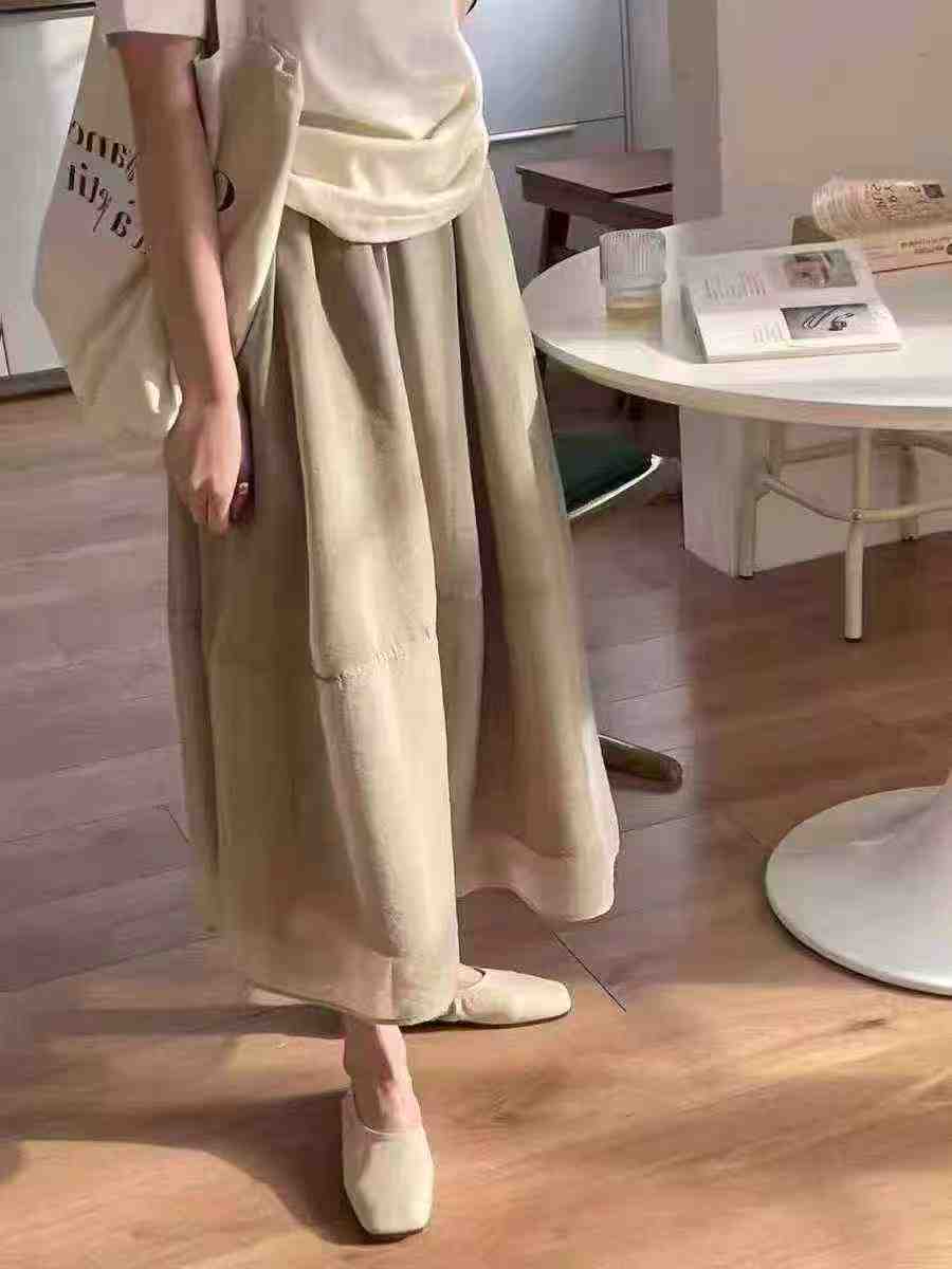 تنورة خط A منفوشة متوسطة الطول جديدة عالية الجودة من قماش الأورغانزا مزودة بجيوب، المقاسات M L XL، إجمالي 650 قطعة، 80 قطعة في الصورة الأخيرة - Image 5
