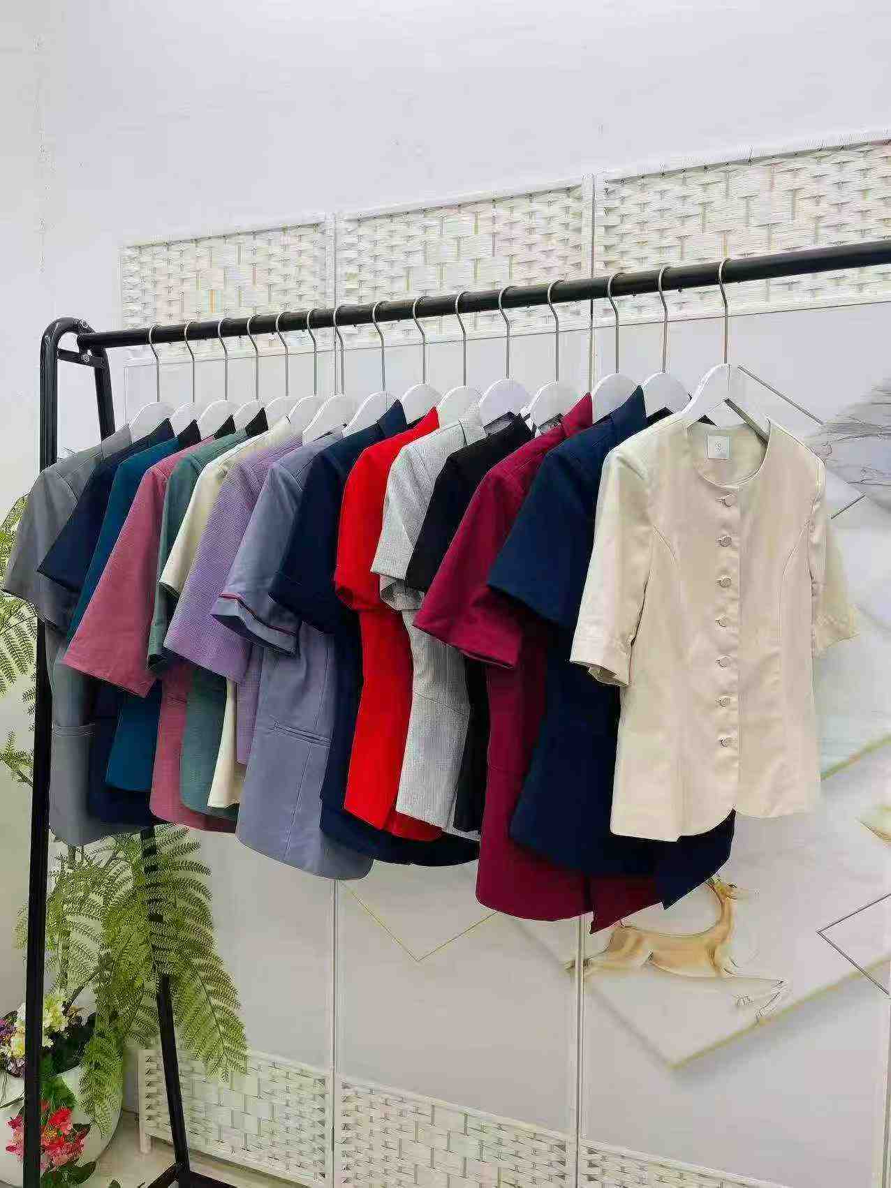 Blazers de manga corta para mujer, 335 piezas - Image 7