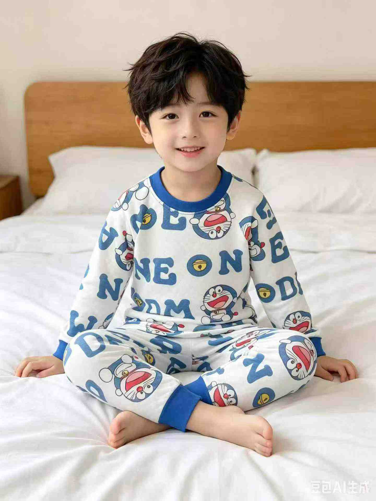 Boys and Girls Cotton Pullover Suits, Size 100-150, Total 3600 Sets - Image 2