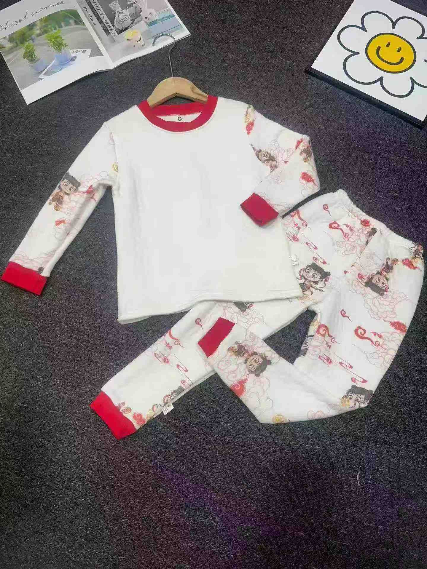 Boys and Girls Cotton Pullover Suits, Size 100-150, Total 3600 Sets - Image 6