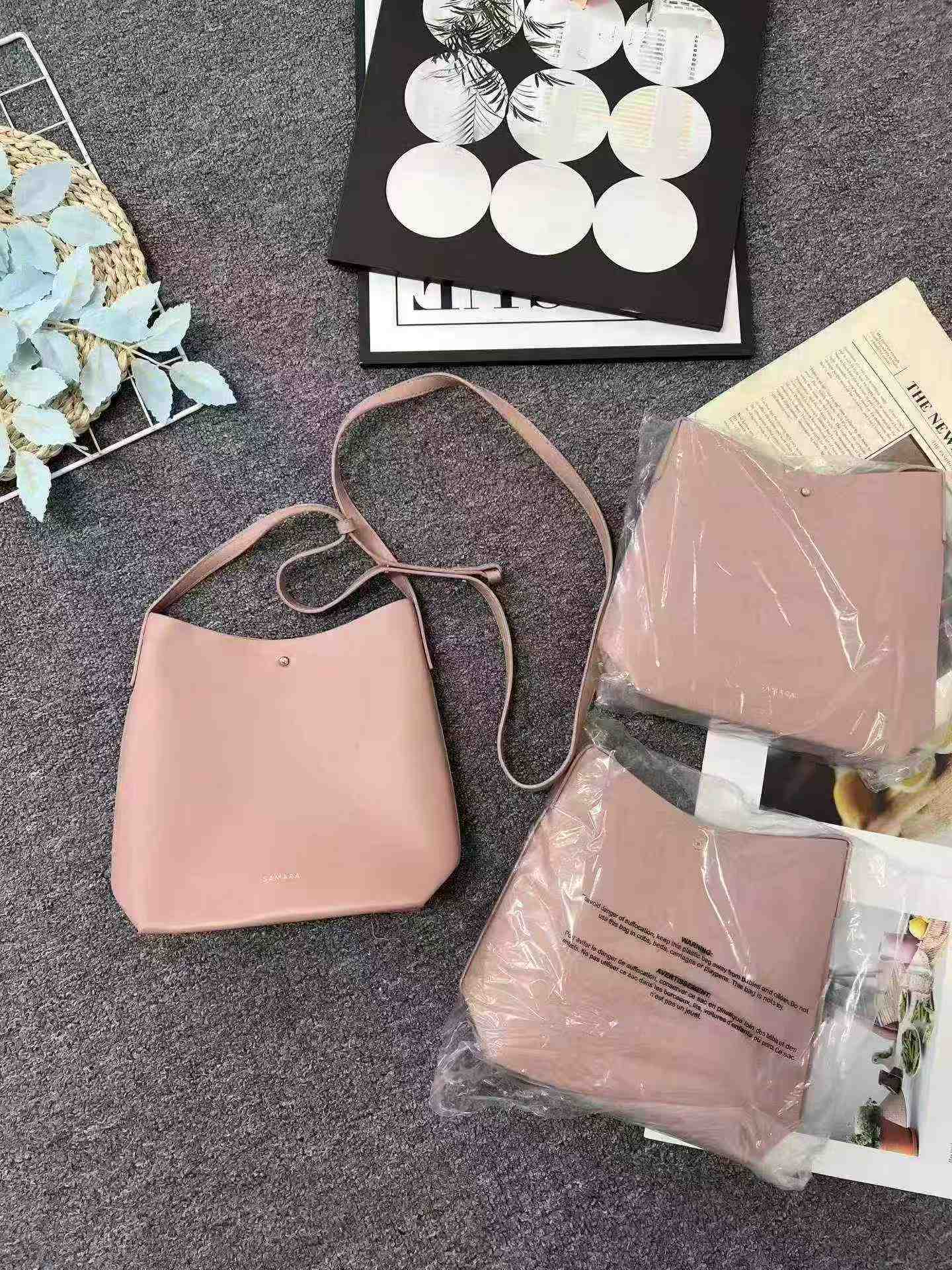 1580 Pcs New Trendy Versatile Women's Crossbody Bucket Shoulder Bag - Image 4