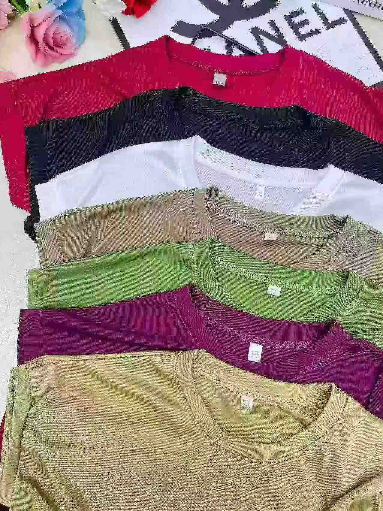 6880PCS Women's Ice Silk Short Sleeve Sexy T-shirts - Image 7