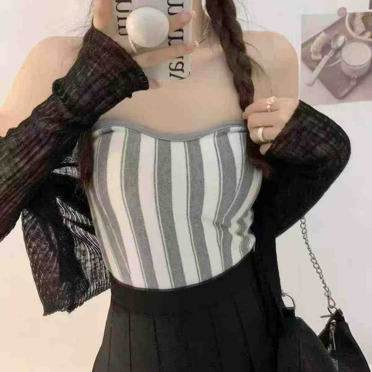 Summer New Irregular Knit Tube Top Vest 840 Pieces - Image 7