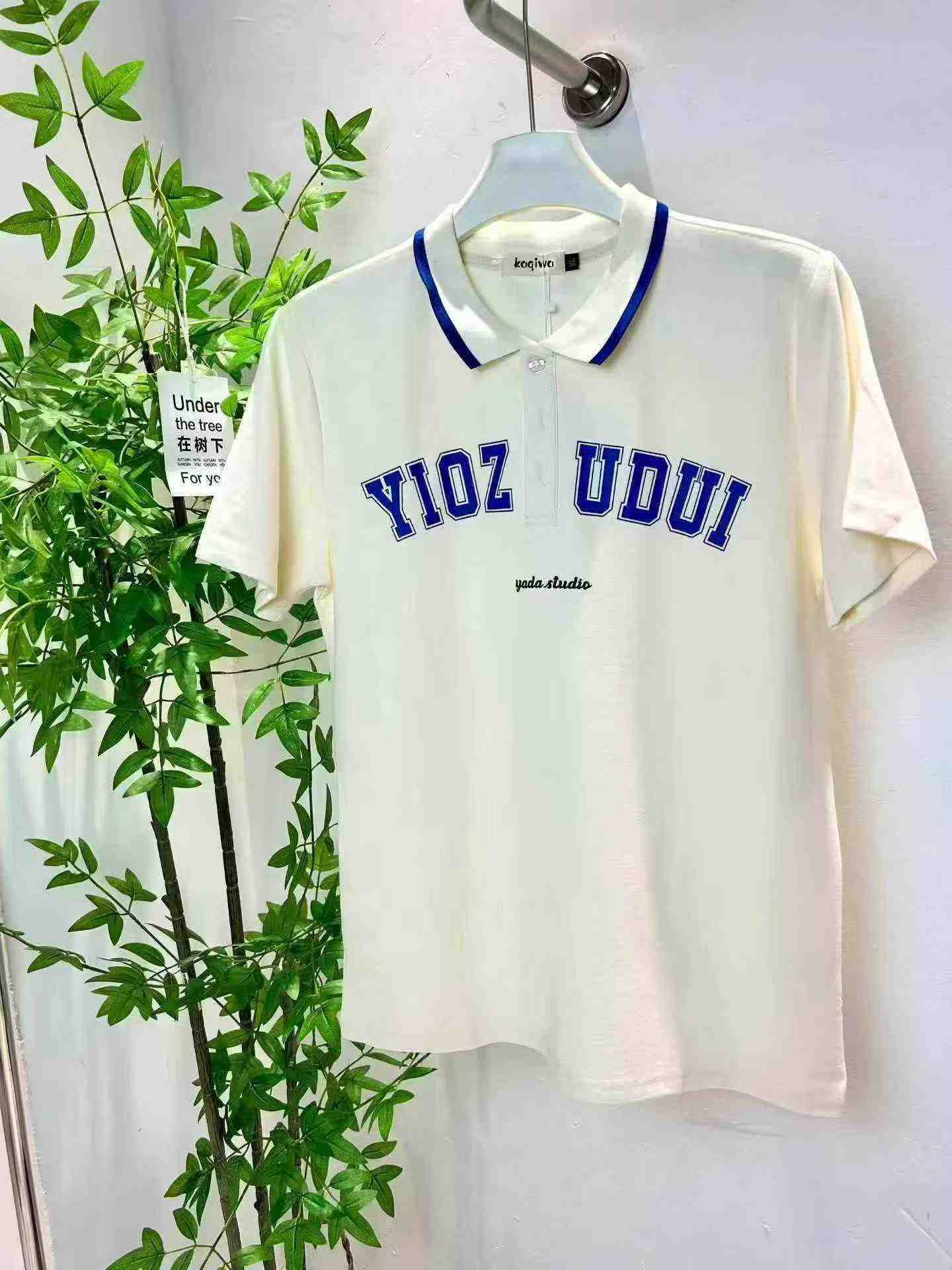 300 Pcs Parent-child Couple Summer Cotton Short Sleeve Polo Shirts - Image 3