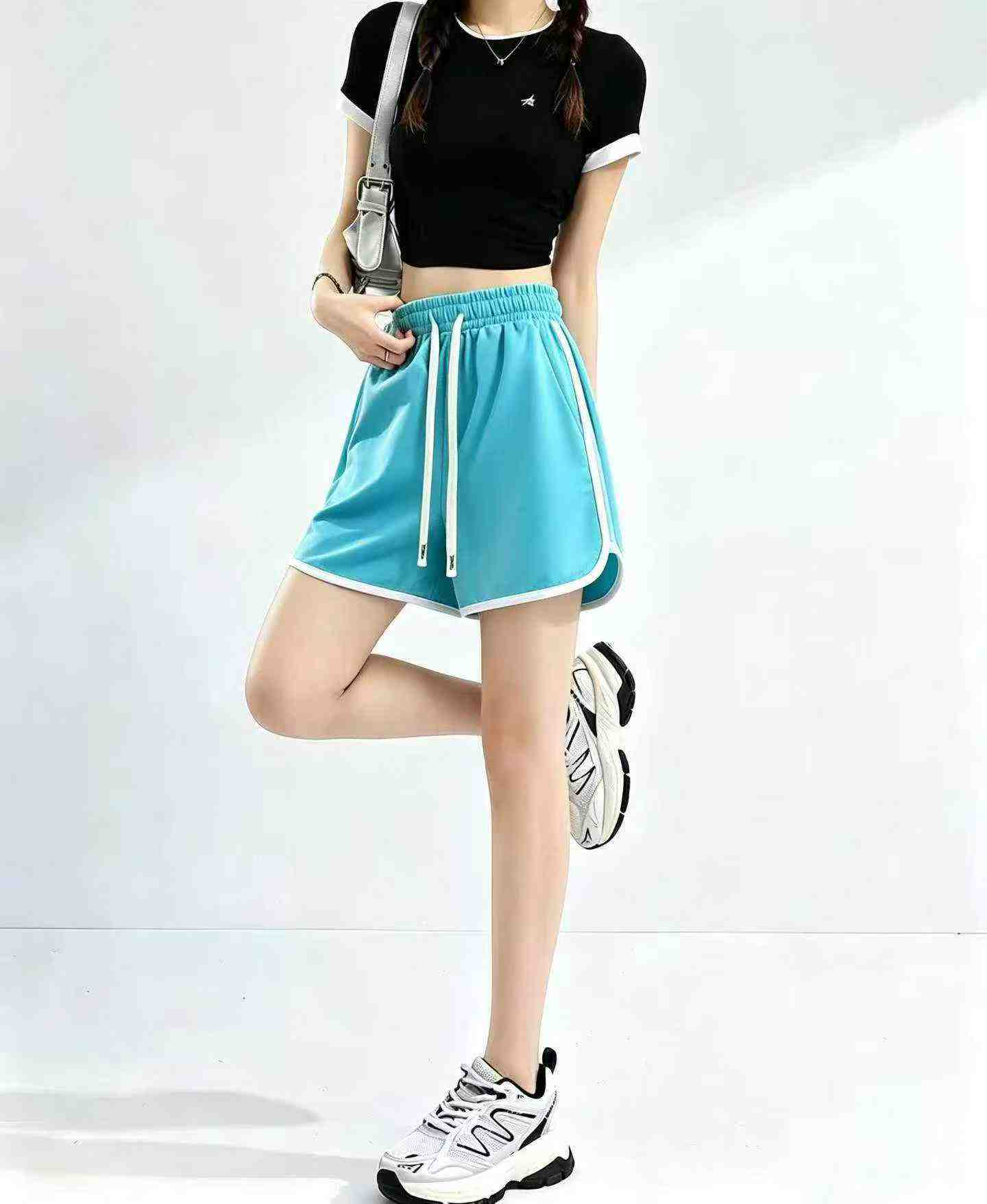 626 Pcs Simple Fashion Double Stripe Casual Sports Shorts M-3XL Individual Pack - Image 2