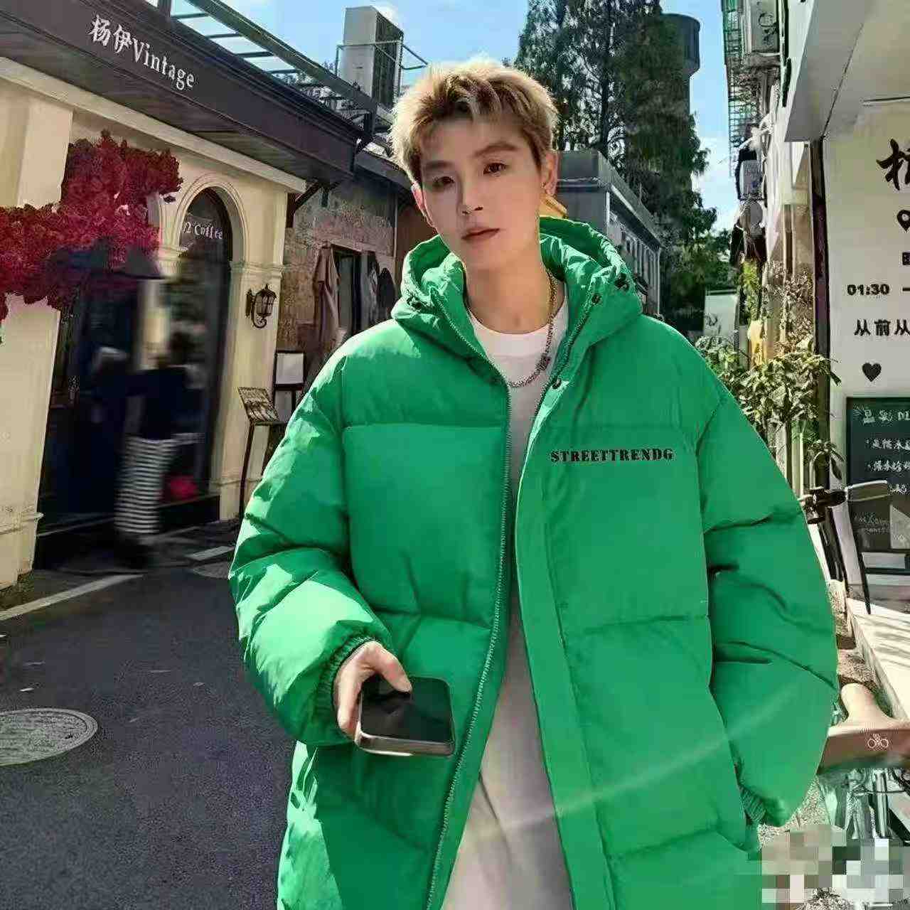 1000 Pieces Unisex Hooded Cotton Puffer Jacket - Image 2